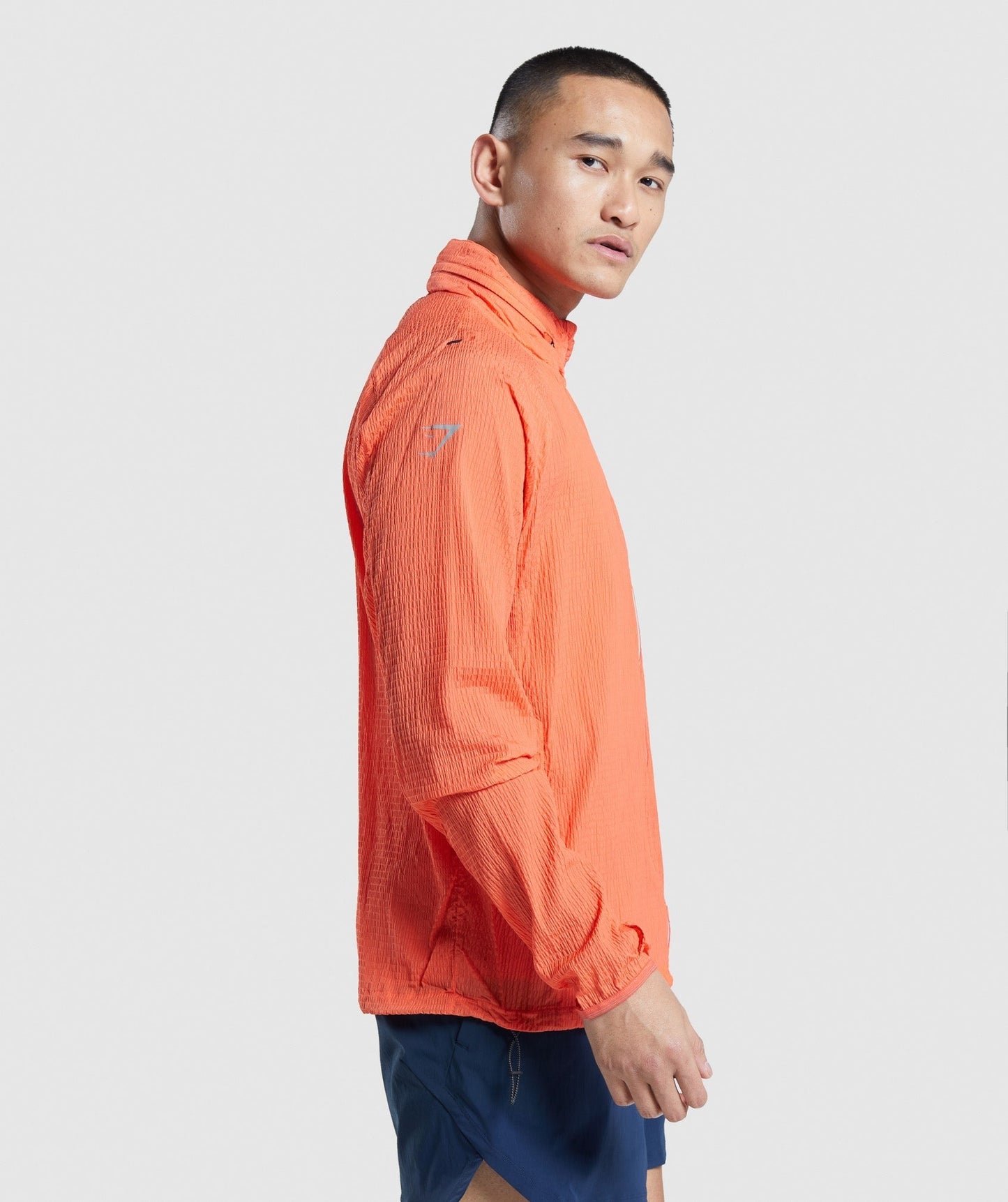 Gymshark Speed Evolve Windbreaker - Papaya Orange
