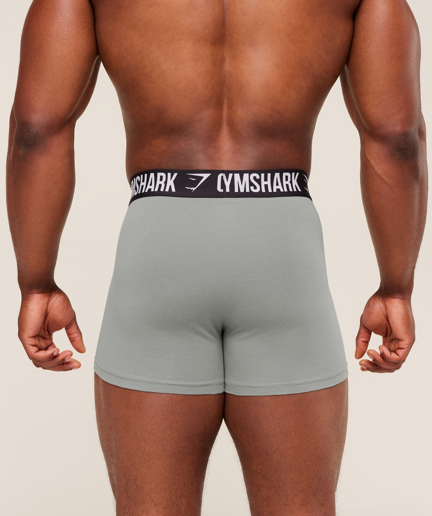 Gymshark Boxer Brief 5PK - Medium Grey