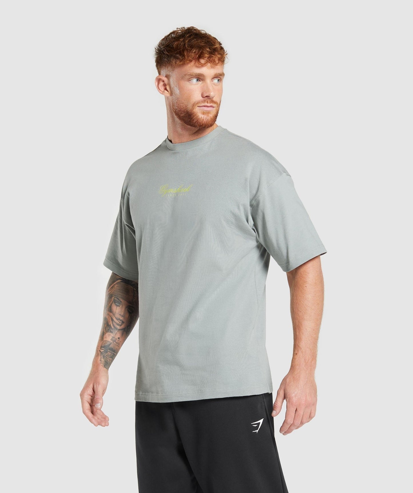 Gymshark Athletic Department T-Shirt - Smokey Grey