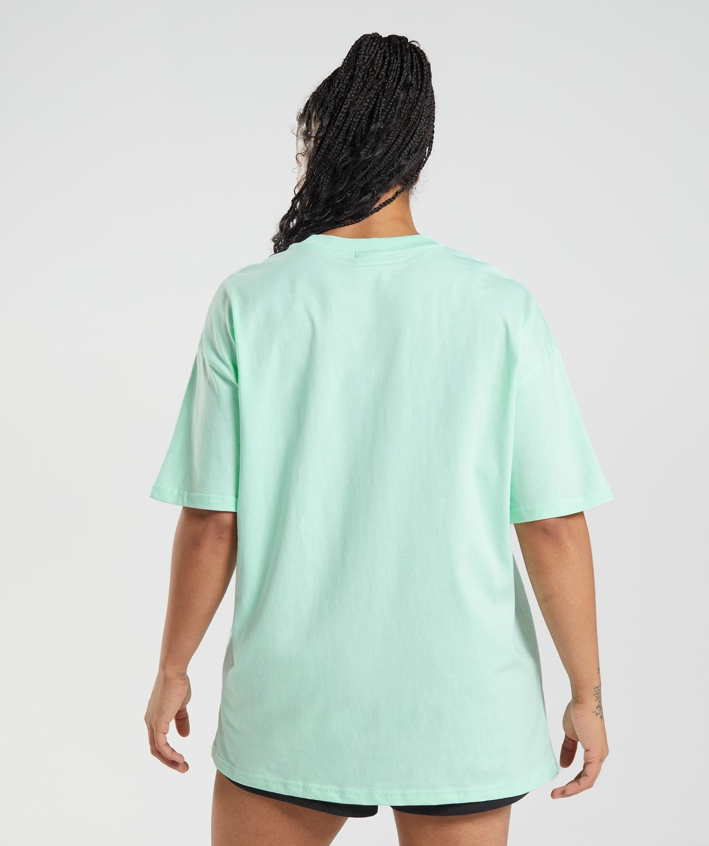 Gymshark Legacy Oversized T-Shirt - Turbo Blue