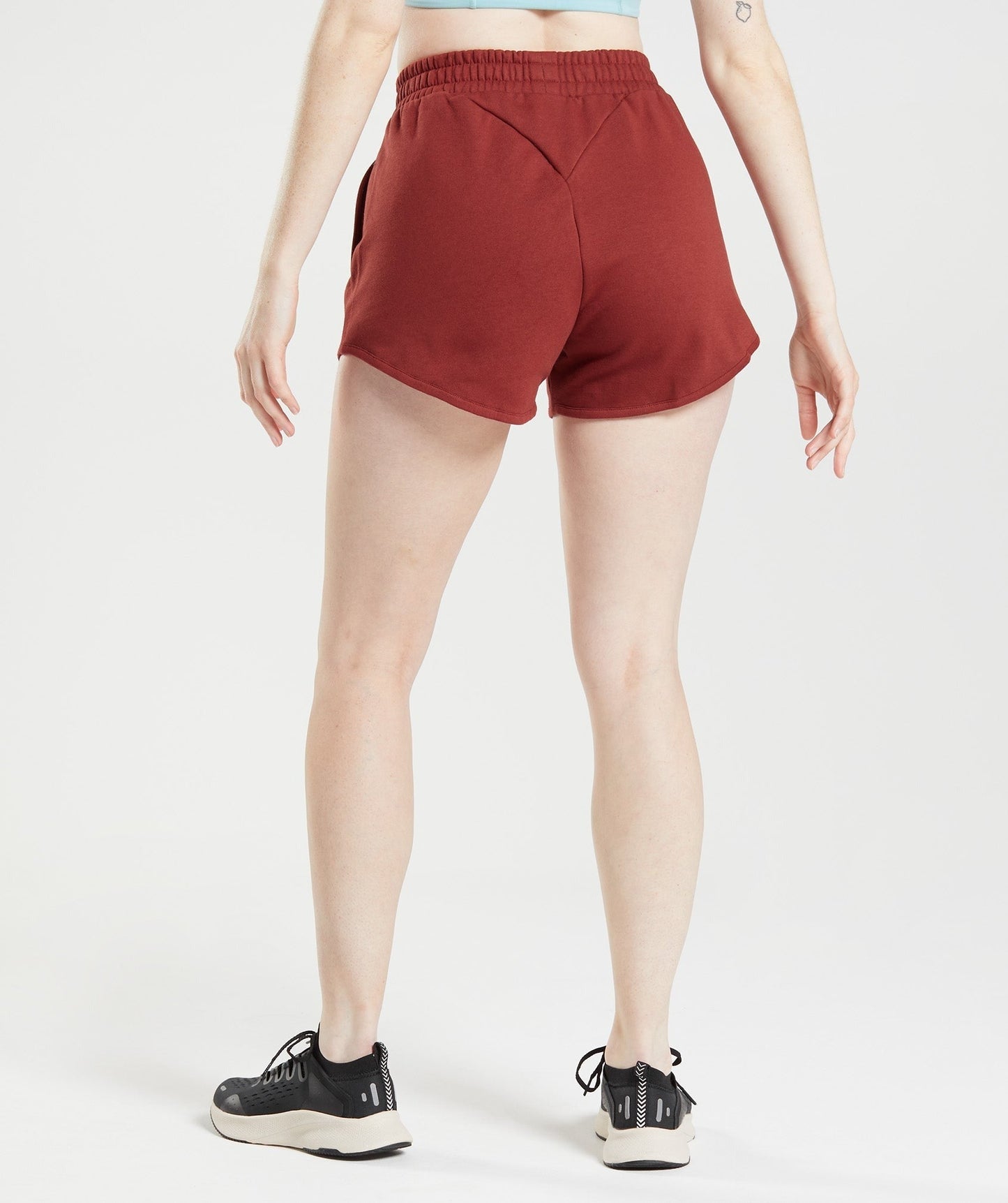 Gymshark Training Sweat Shorts - Rosewood Red