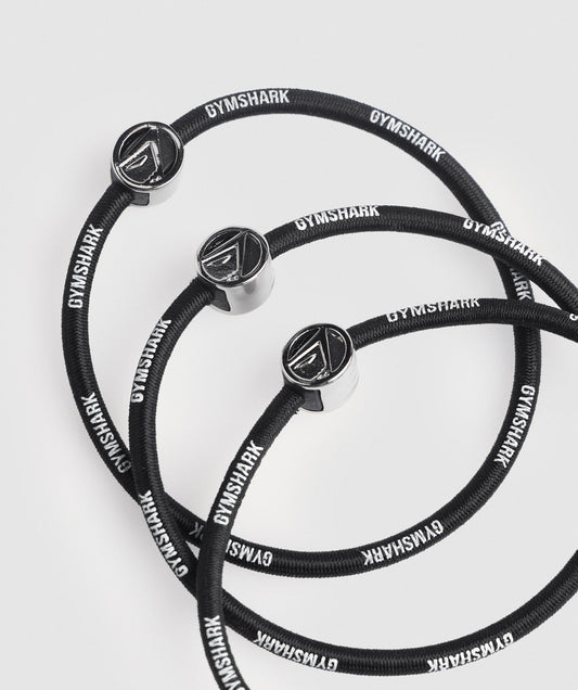 Gymshark Sharkhead Hairband 3pk - Black