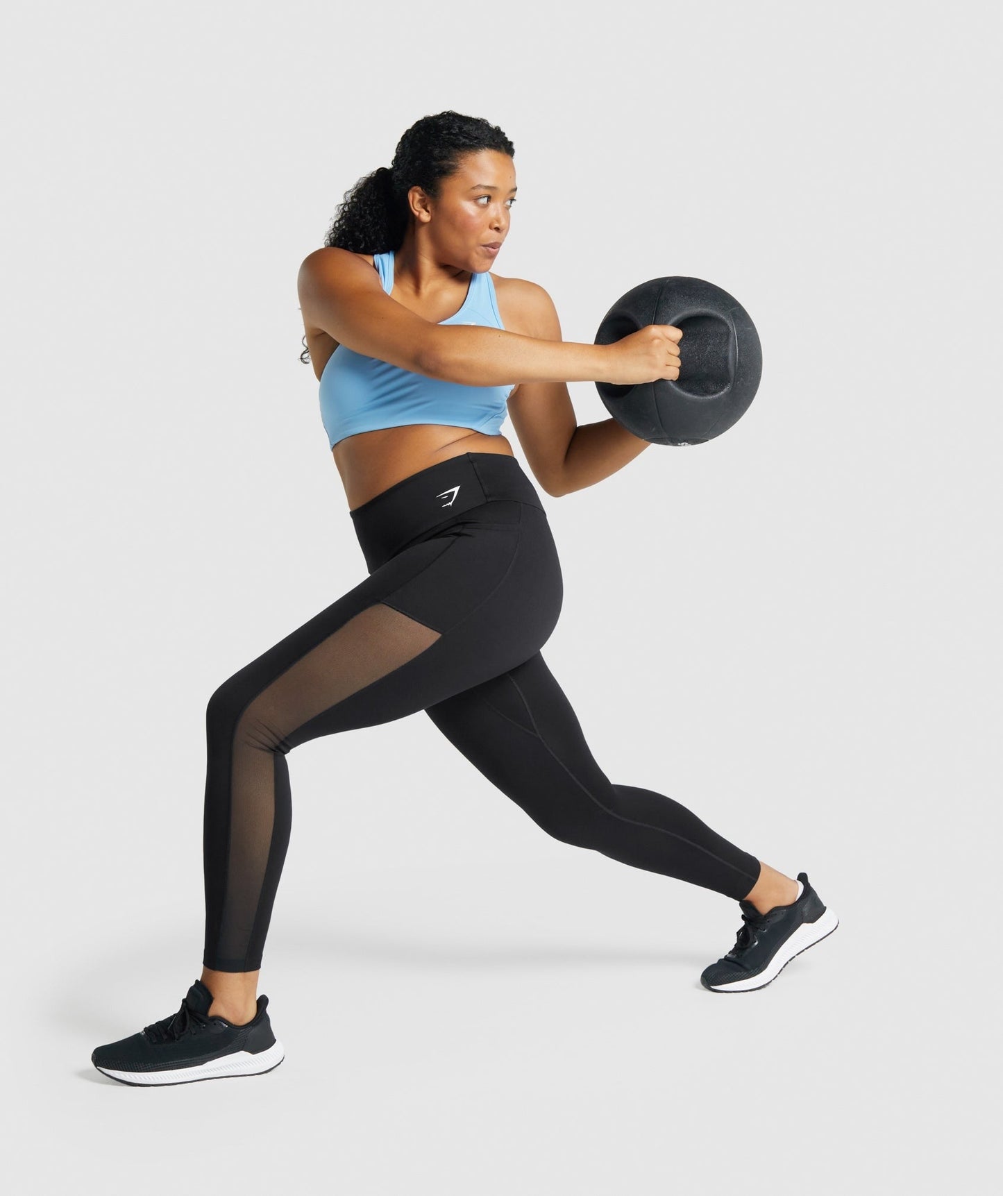 Gymshark Training Mesh Pocket Leggings - Black