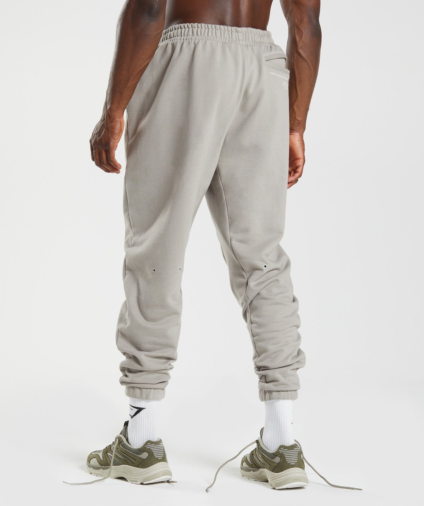 Gymshark GS10 Year Joggers - Ecru Brown