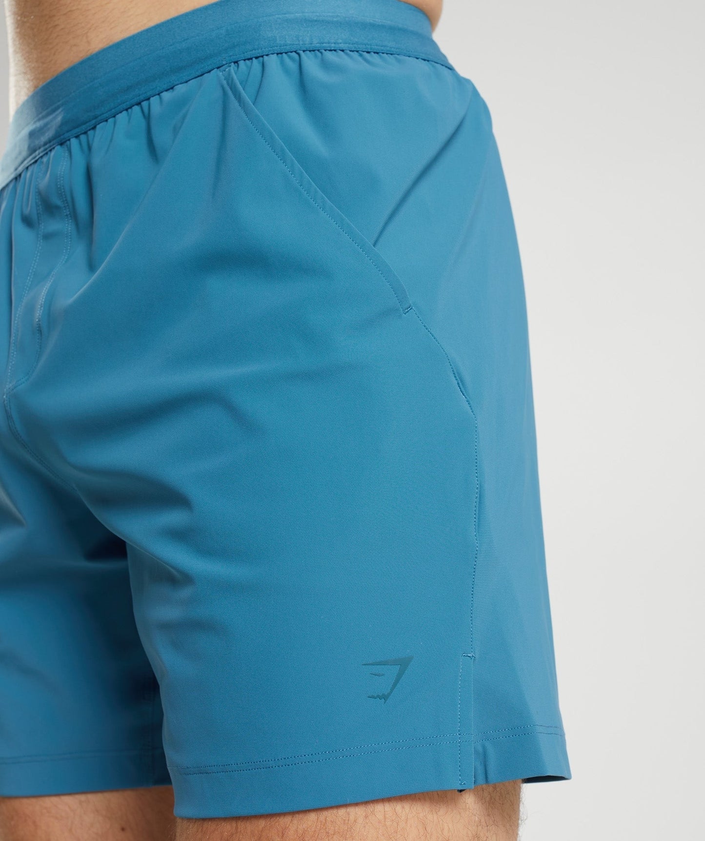 Gymshark Hybrid 6" Shorts - Lakeside Blue