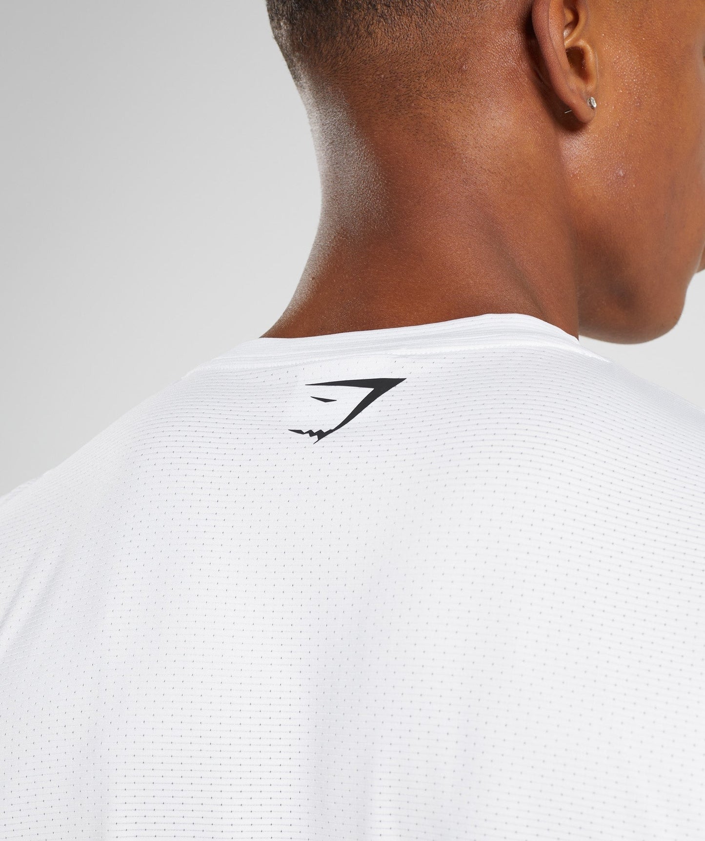 Gymshark Sport Stripe Long Sleeve T-Shirt - White