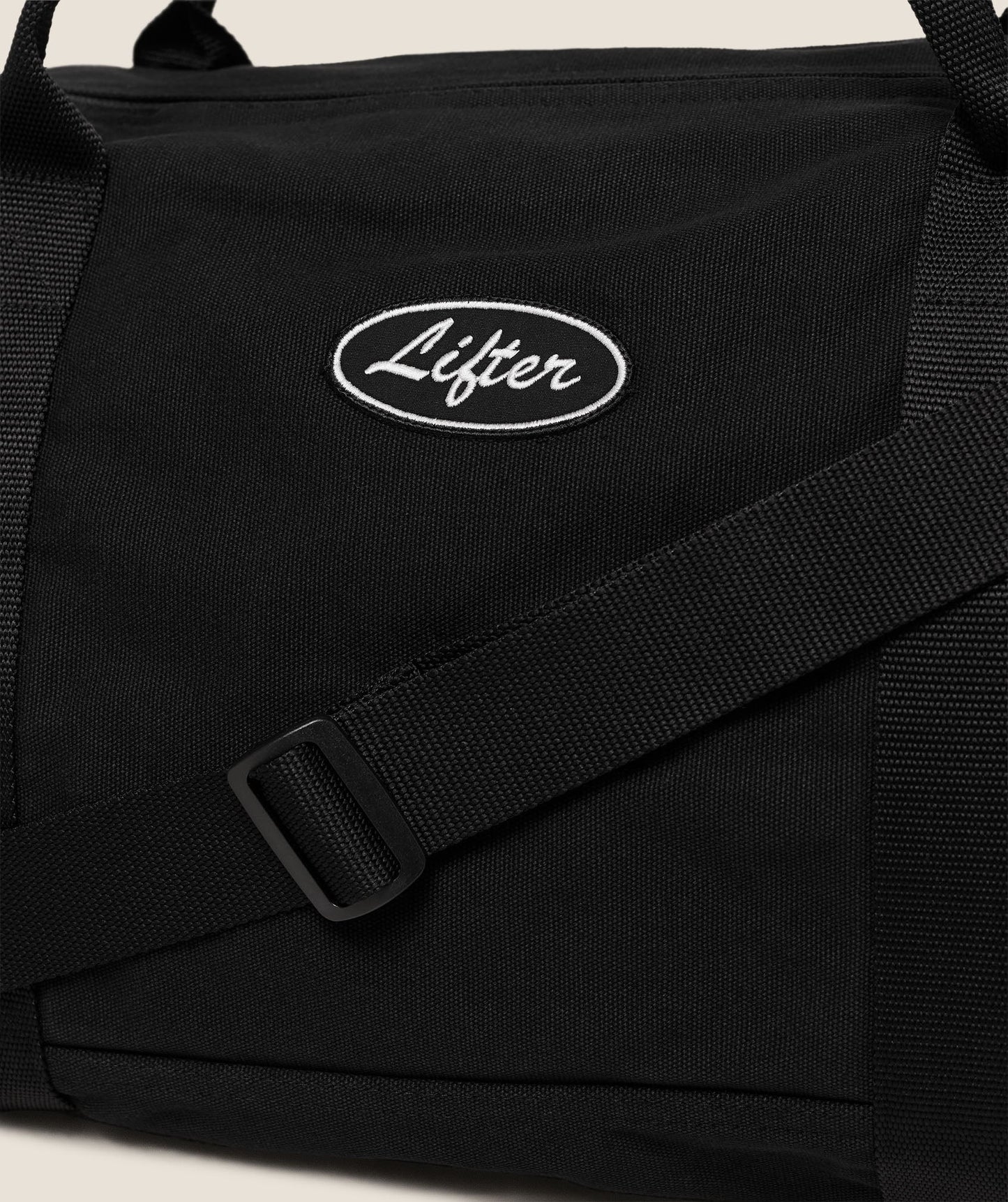 Gymshark Strength Dept Canvas Duffle Bag - Black