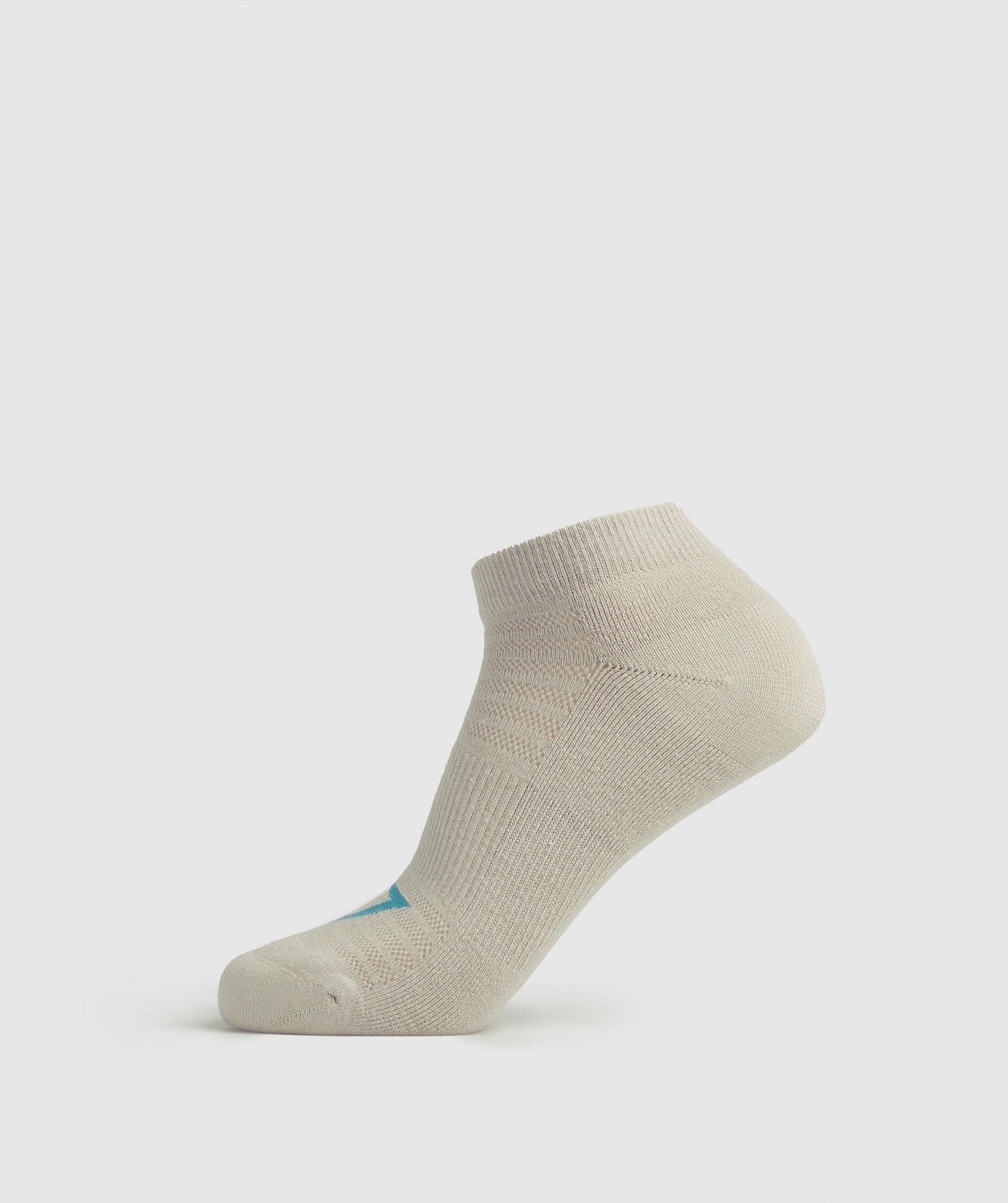 Gymshark Ankle Socks 3pk - Blue/Jewel Green/Pebble Grey