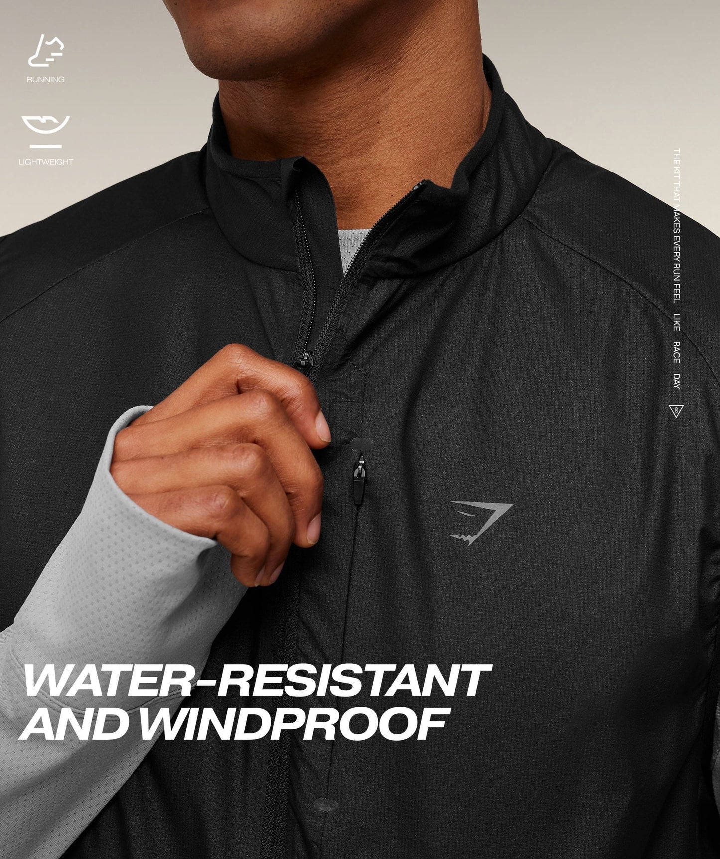 Gymshark Running Elite Lightweight Vest - Black