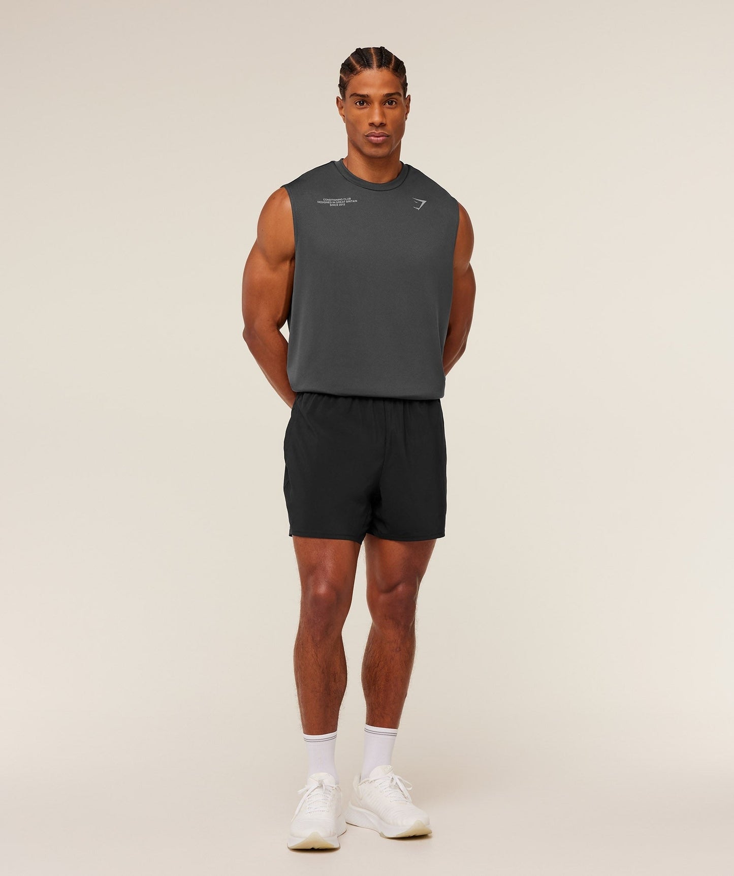 Gymshark Conditioning Club Tank - Grey/Smokey Grey