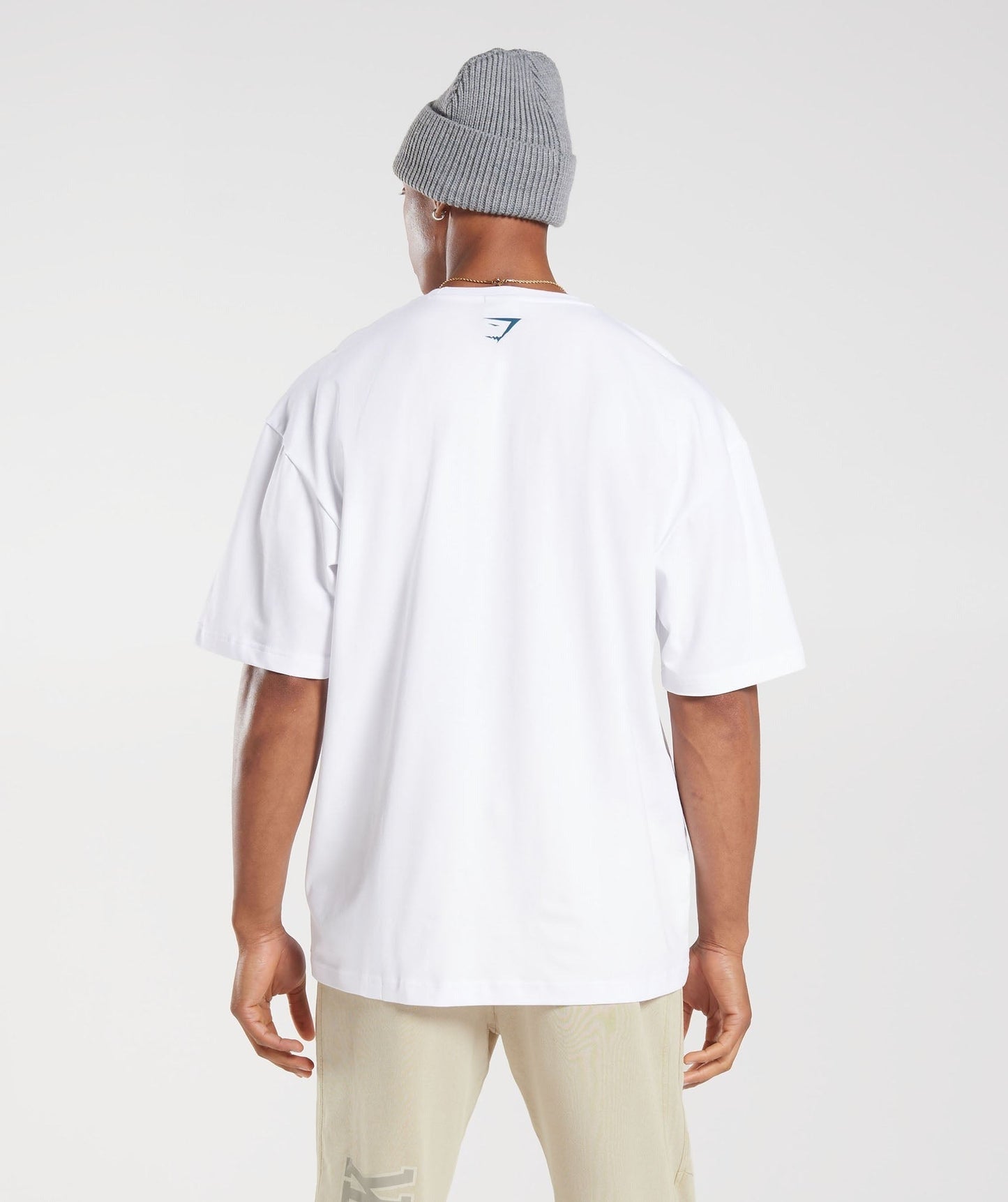 Gymshark Collegiate Oversized T-Shirt - White