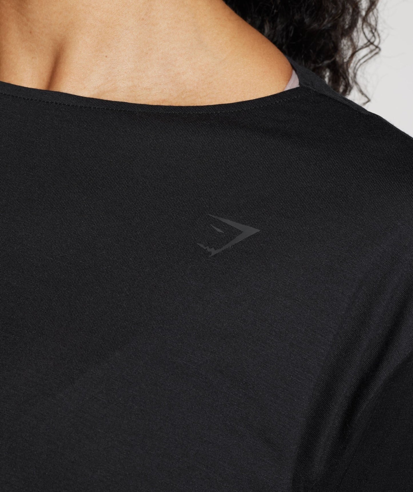 Gymshark Super Soft Cut-Out Long Sleeve Top - Black