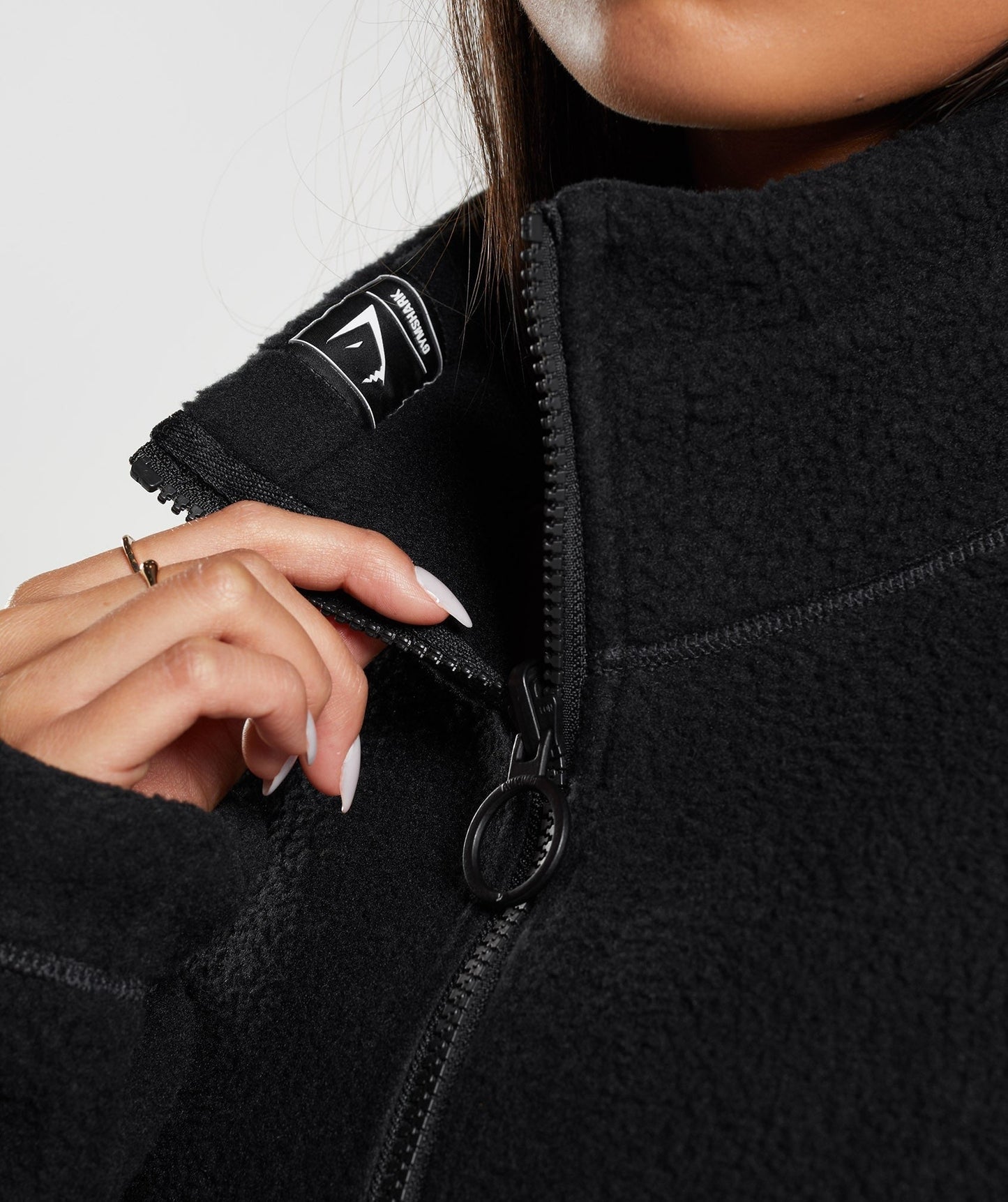 Gymshark Sherpa Jacket - Black