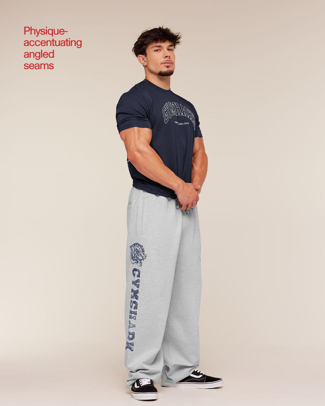 Gymshark Collegiate Tech T-Shirt - Heavy Blue