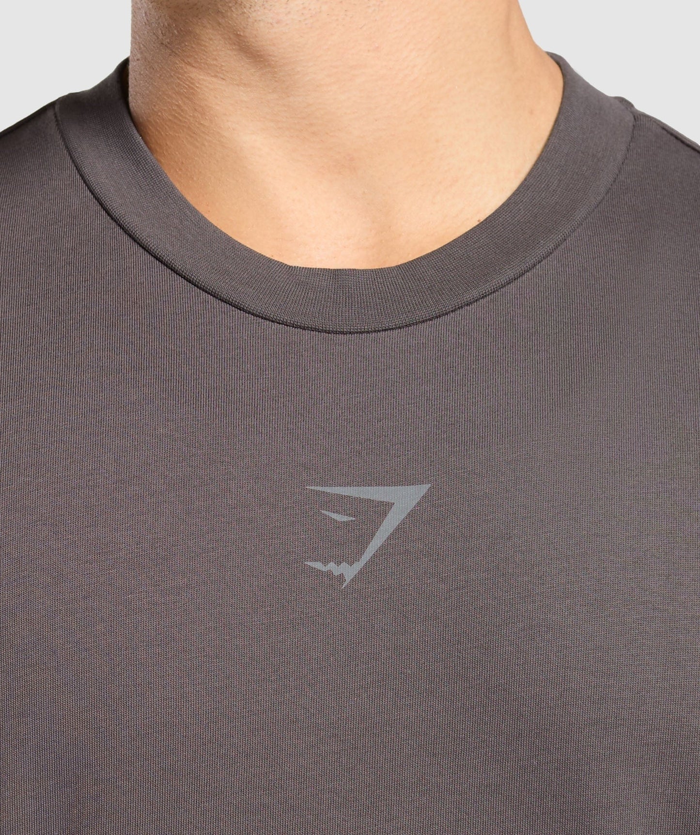 Gymshark Movin' Metal Graphic T-Shirt - Greyed Purple