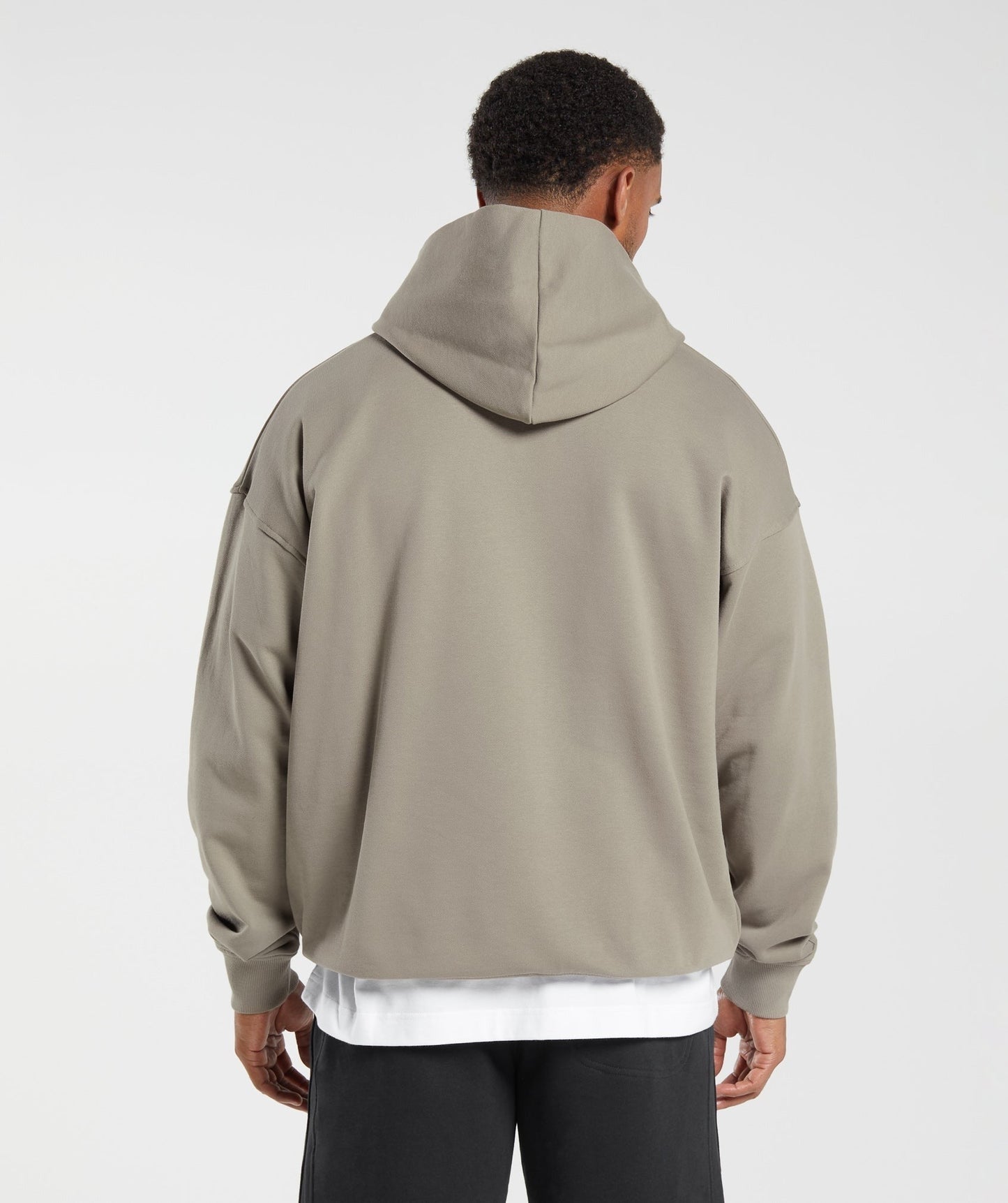 Gymshark Rest Day Essentials Hoodie - Linen Brown