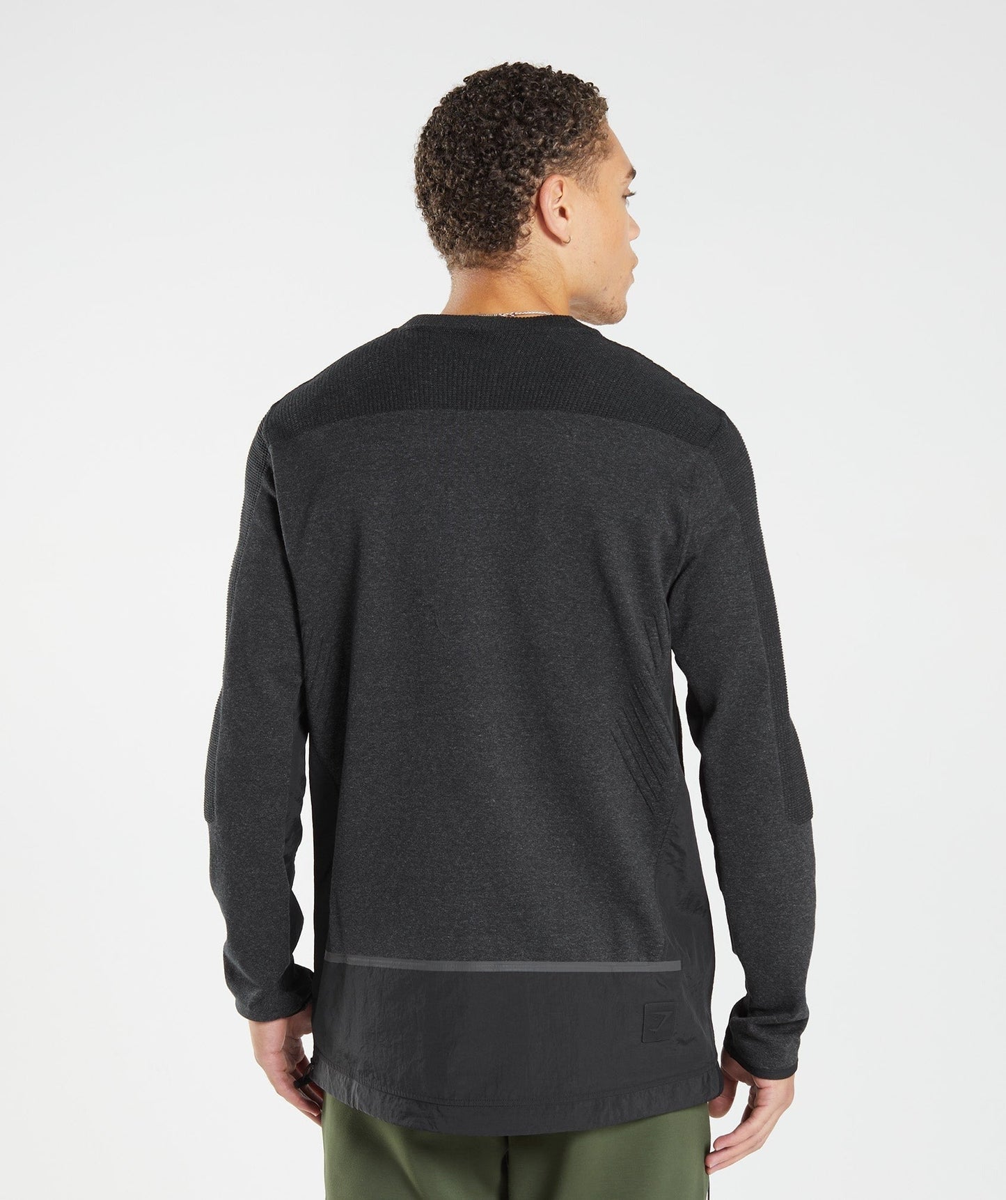 Gymshark Retake Crew - Black Marl