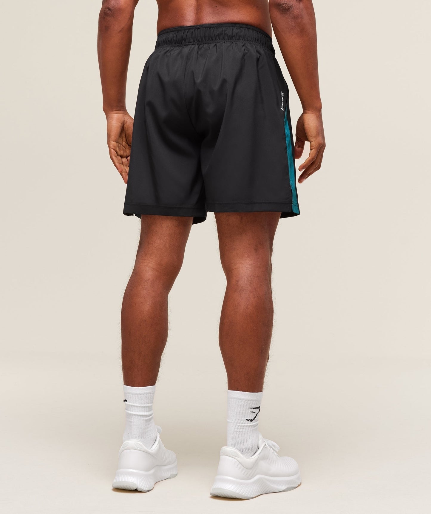 Gymshark Sport 7" Shorts - Black/Functional Teal