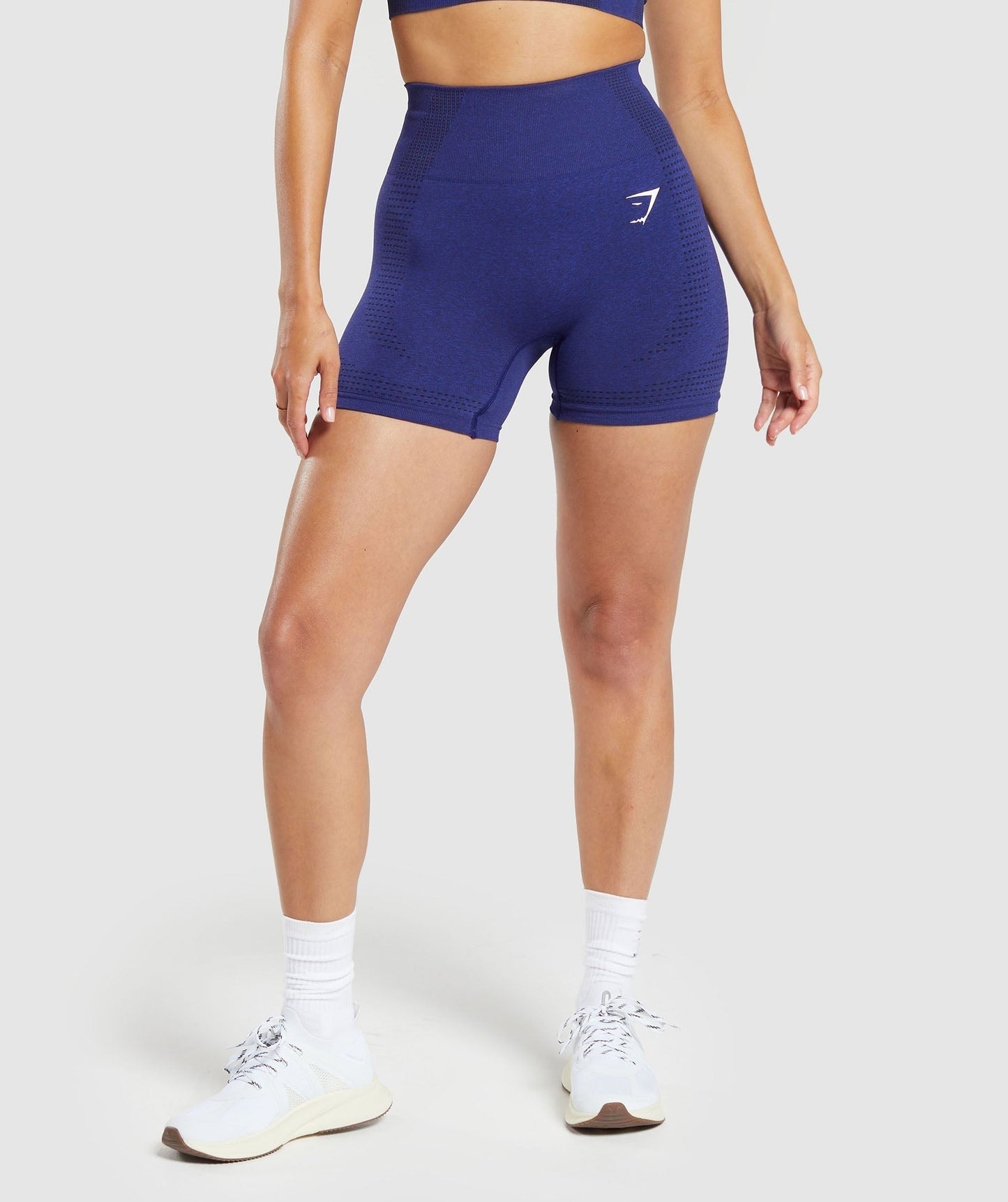 Gymshark Vital Seamless Shorts - Cobalt Purple Marl