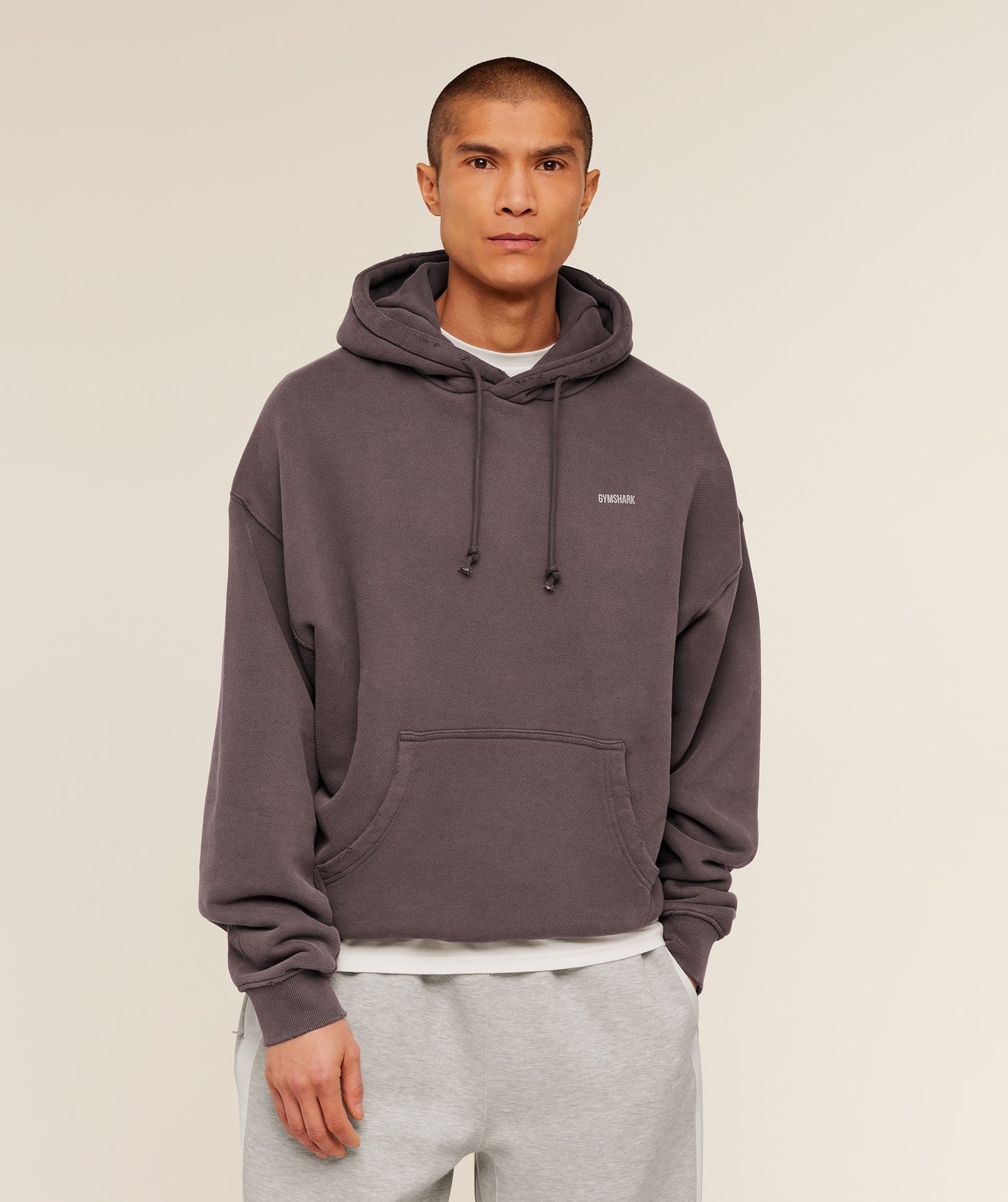Gymshark x CBUM Washed Hoodie - Greyed Purple