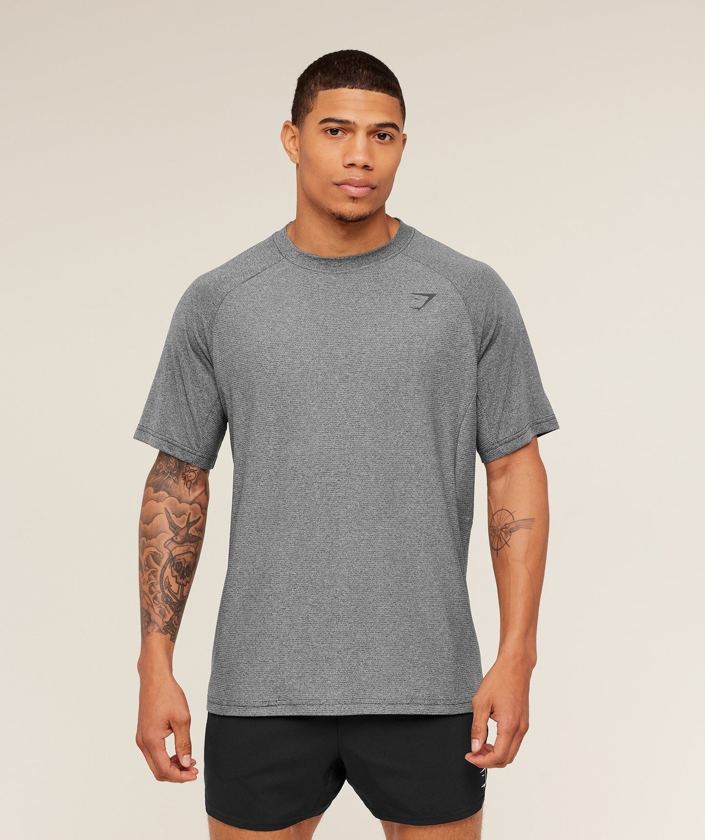 Gymshark Weekend T-Shirt - Black/Grey