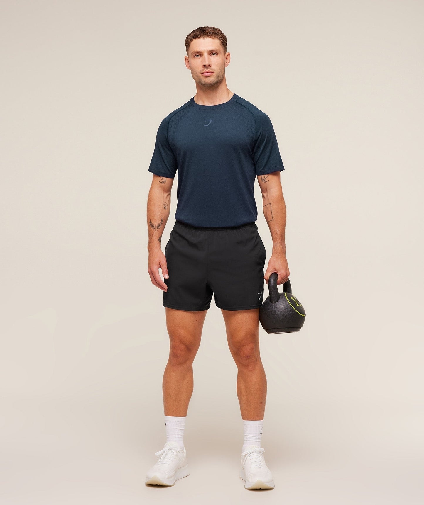 Gymshark Versatile Seamless T-Shirt - Bench Blue/Compound Blue