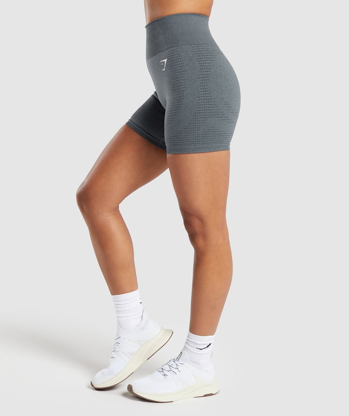 Gymshark Vital Seamless Shorts - Strong Grey Marl