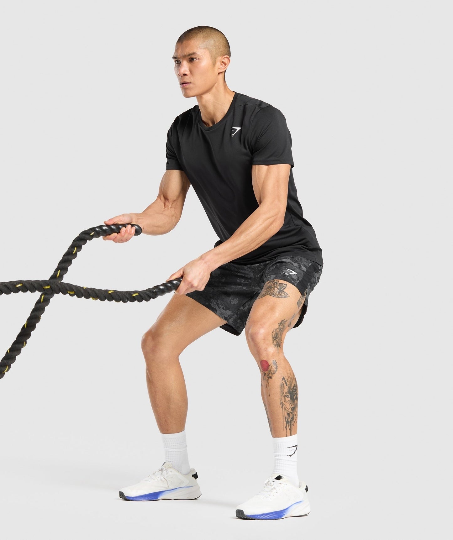 Gymshark Sport 7" Shorts - Graphite Grey/Black