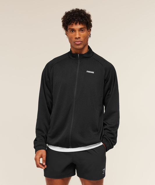 Gymshark Train Zip Through Jacket - Black
