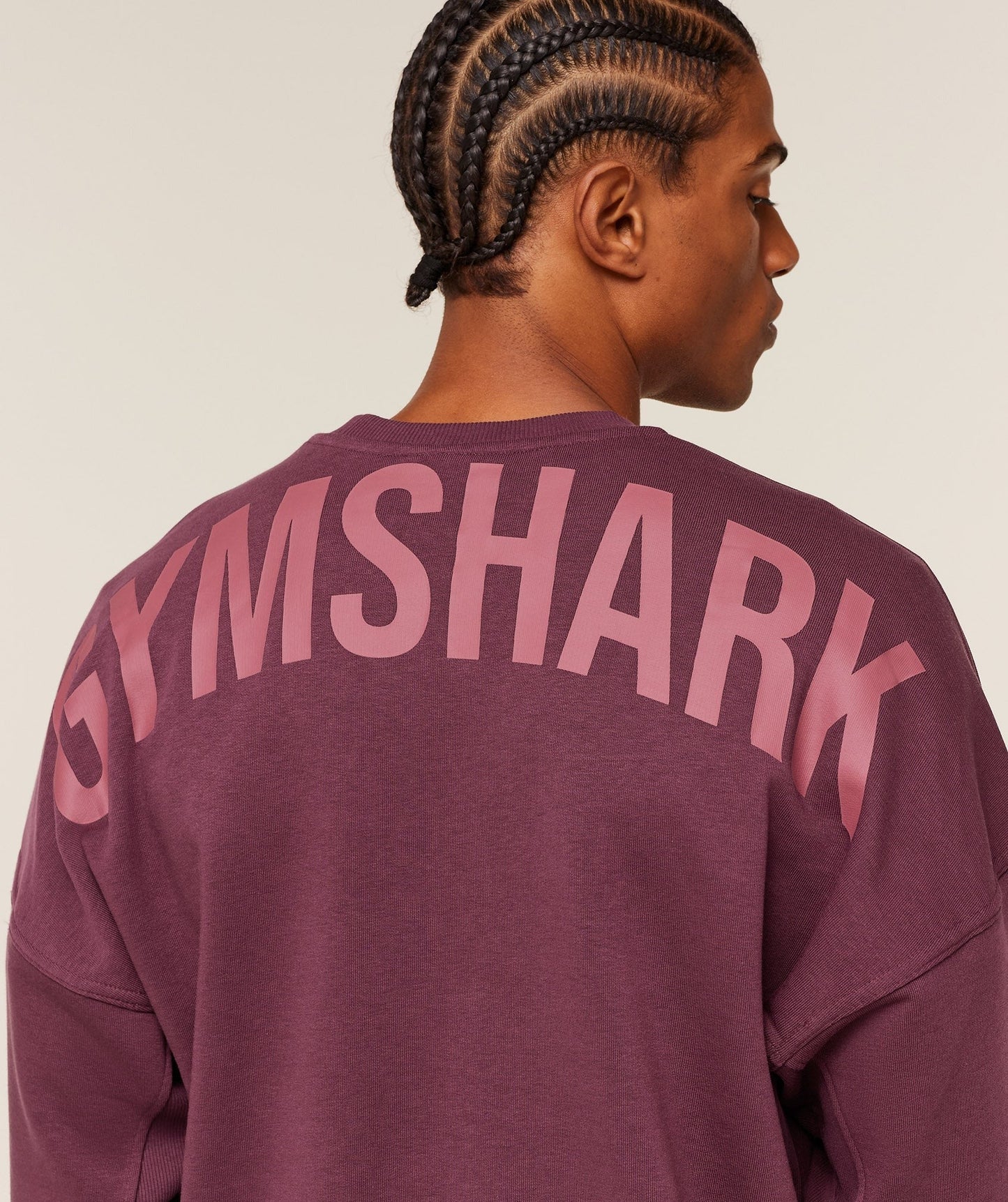 Gymshark Power Crew - GS Impact Burgundy
