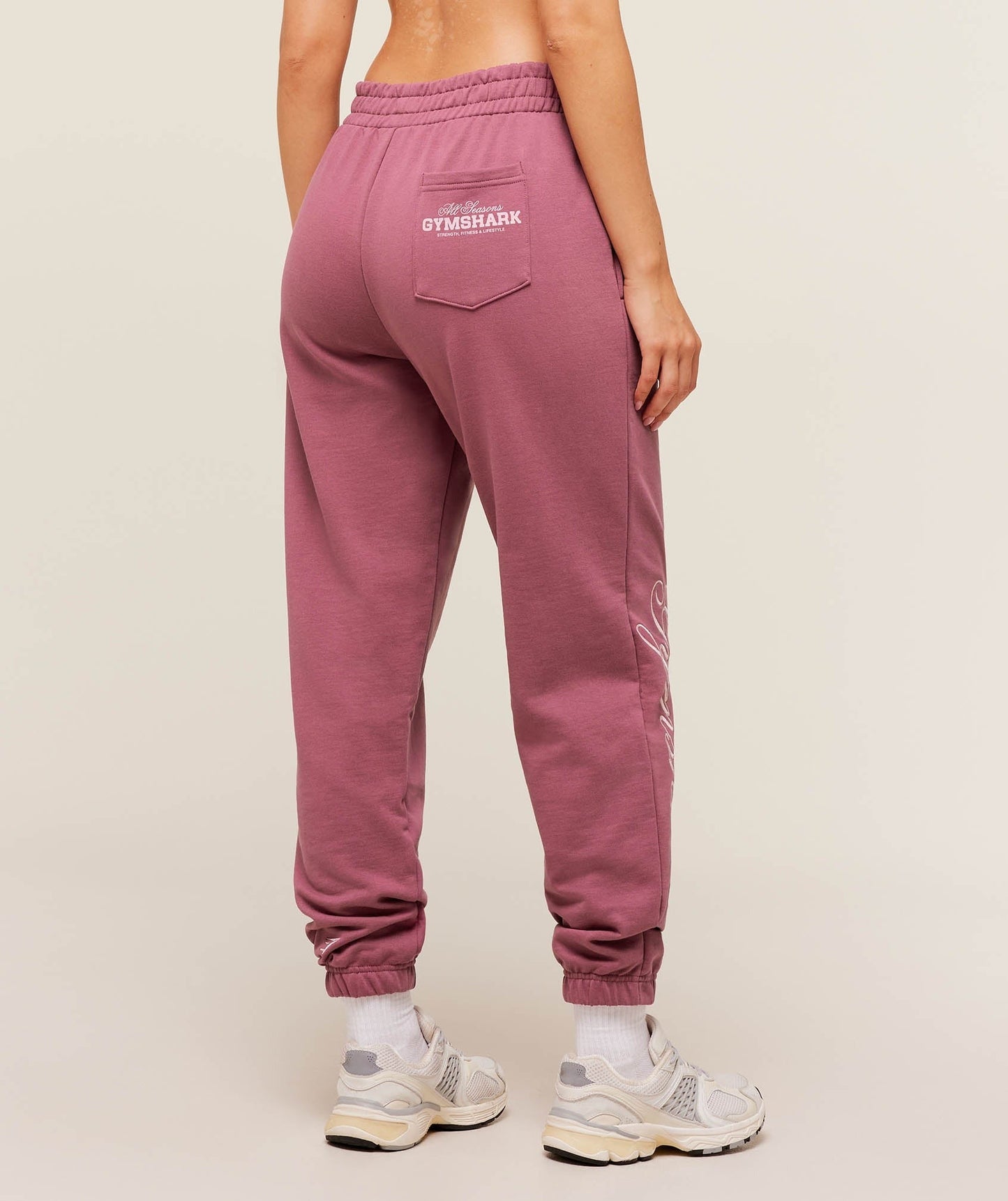 Gymshark All Seasons Graphic Joggers - Reset Pink