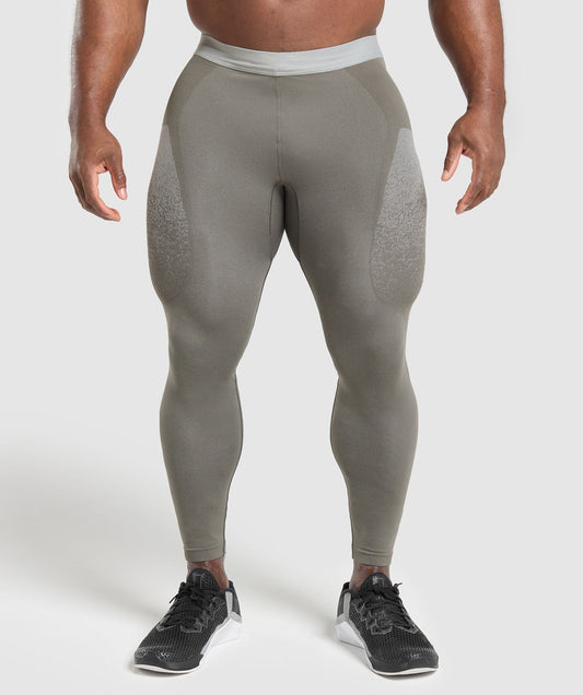 Gymshark Shadow Seamless Tights - Meteor Grey