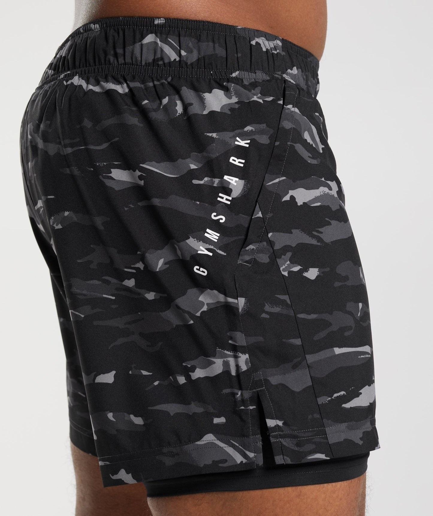 Gymshark Sport 5" 2 In 1 Shorts - Onyx Grey/Black