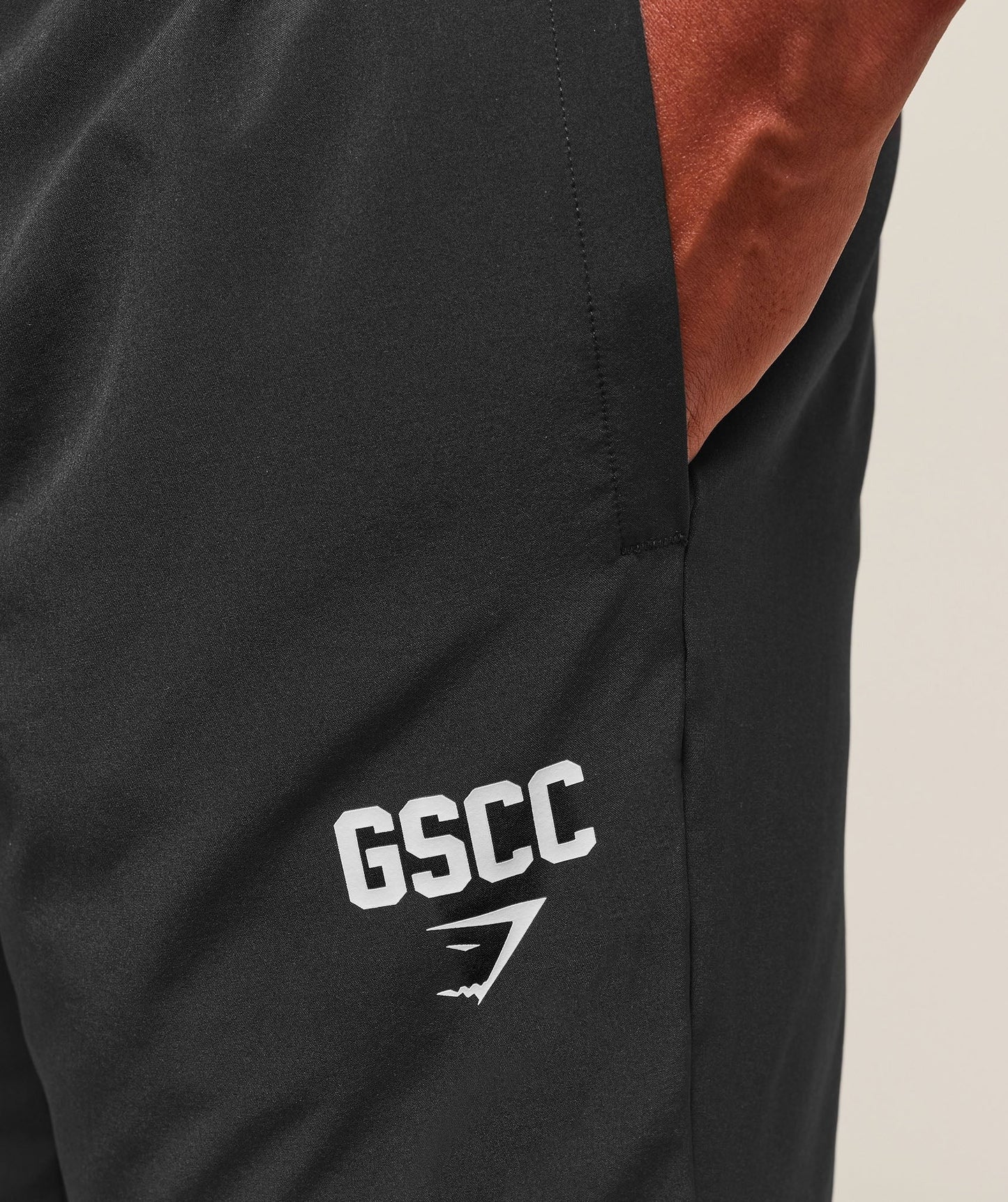 Gymshark Hybrid Athlete Woven Joggers - Black