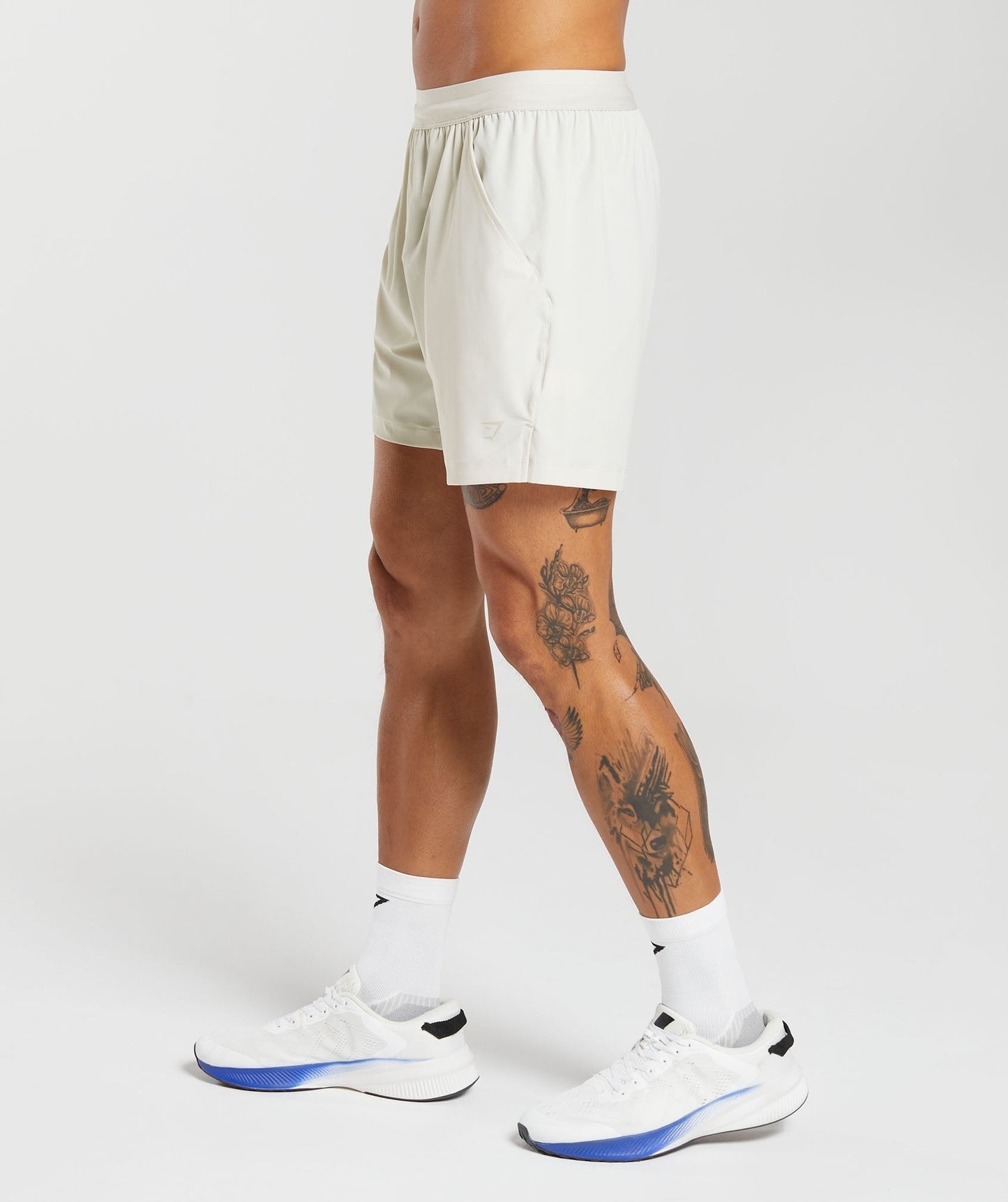 Gymshark Hybrid 6" Shorts - Mushroom Brown