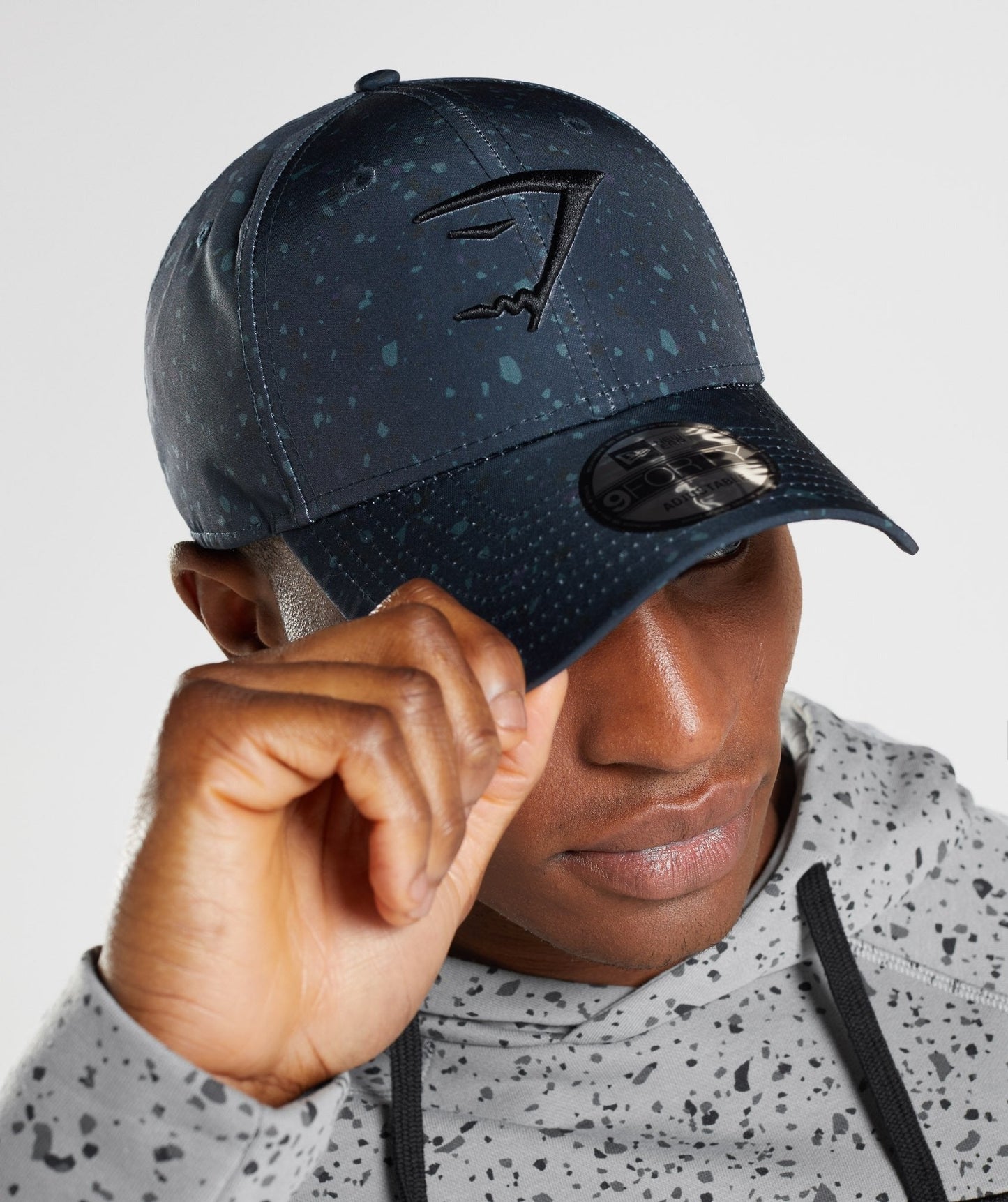 Gymshark New Era Universe Print - Navy/White