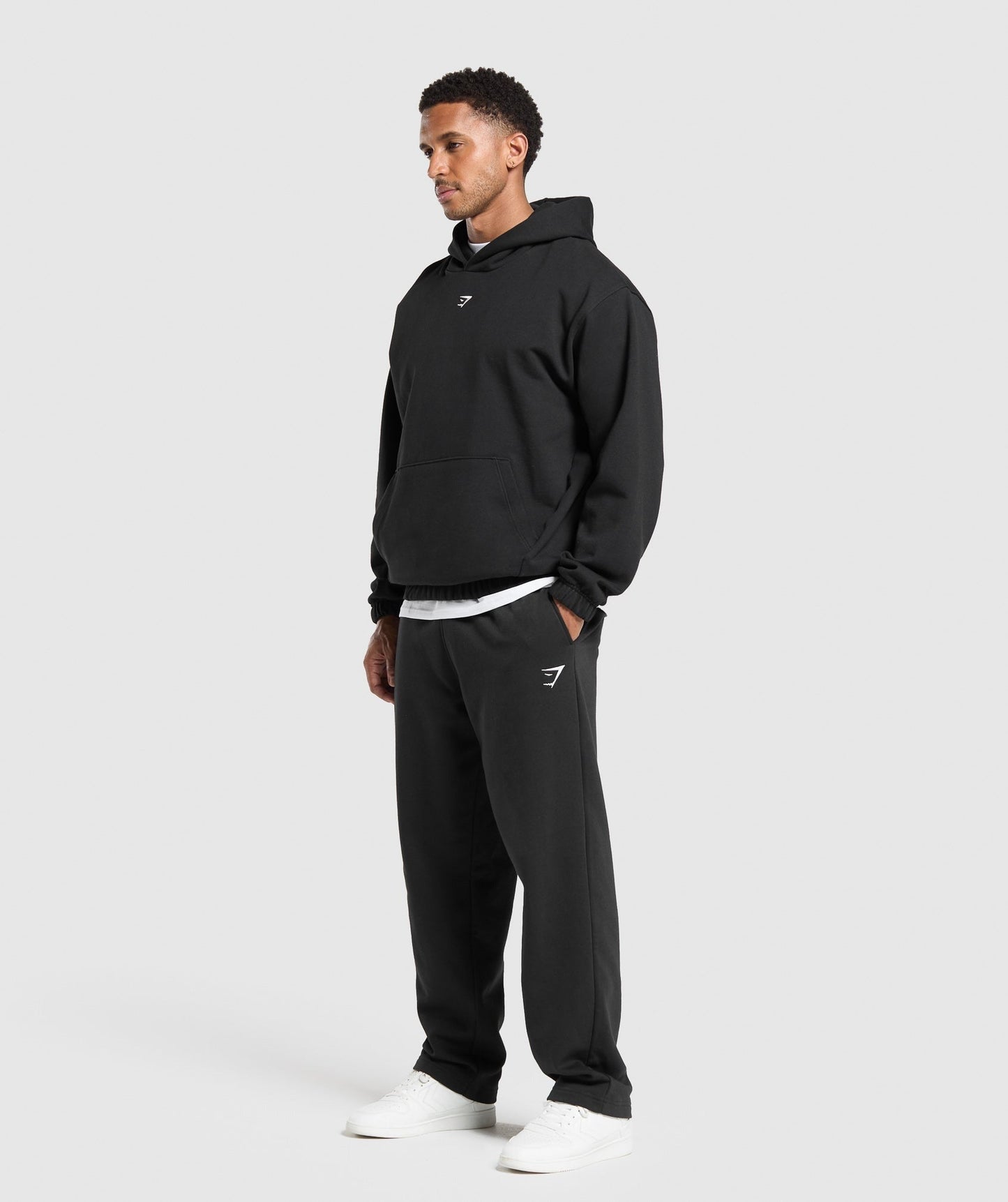 Gymshark Rest Day Essentials Hoodie - Black