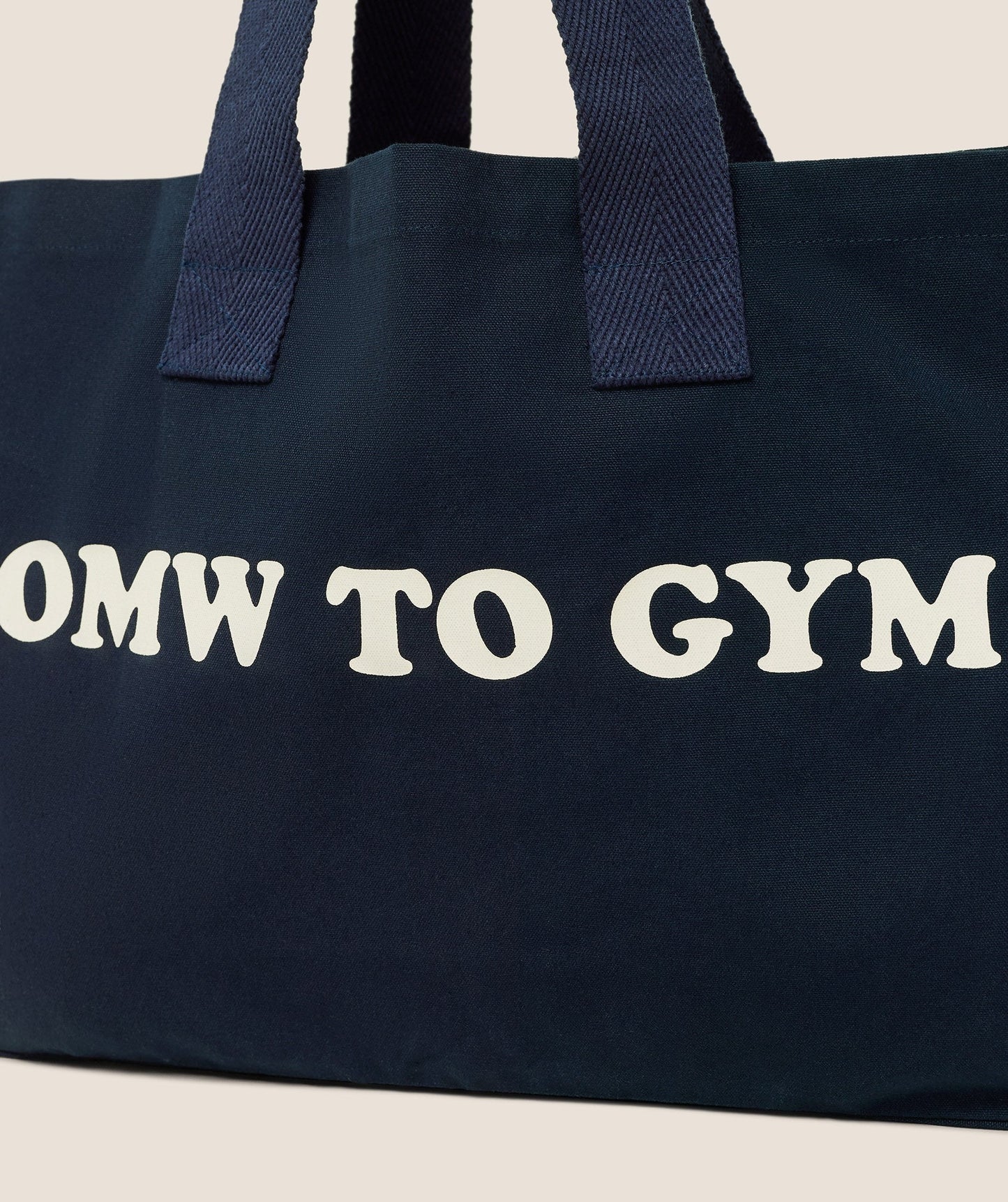 Gymshark Slogan Tote - GS Navy