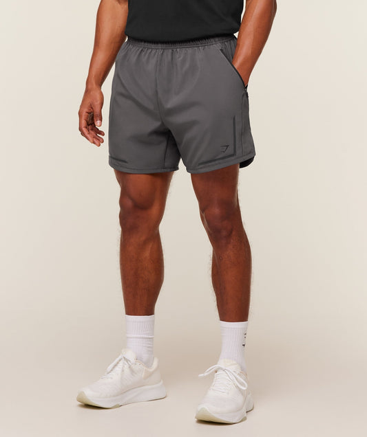 Gymshark Movement Sport 5" Shorts - Grey