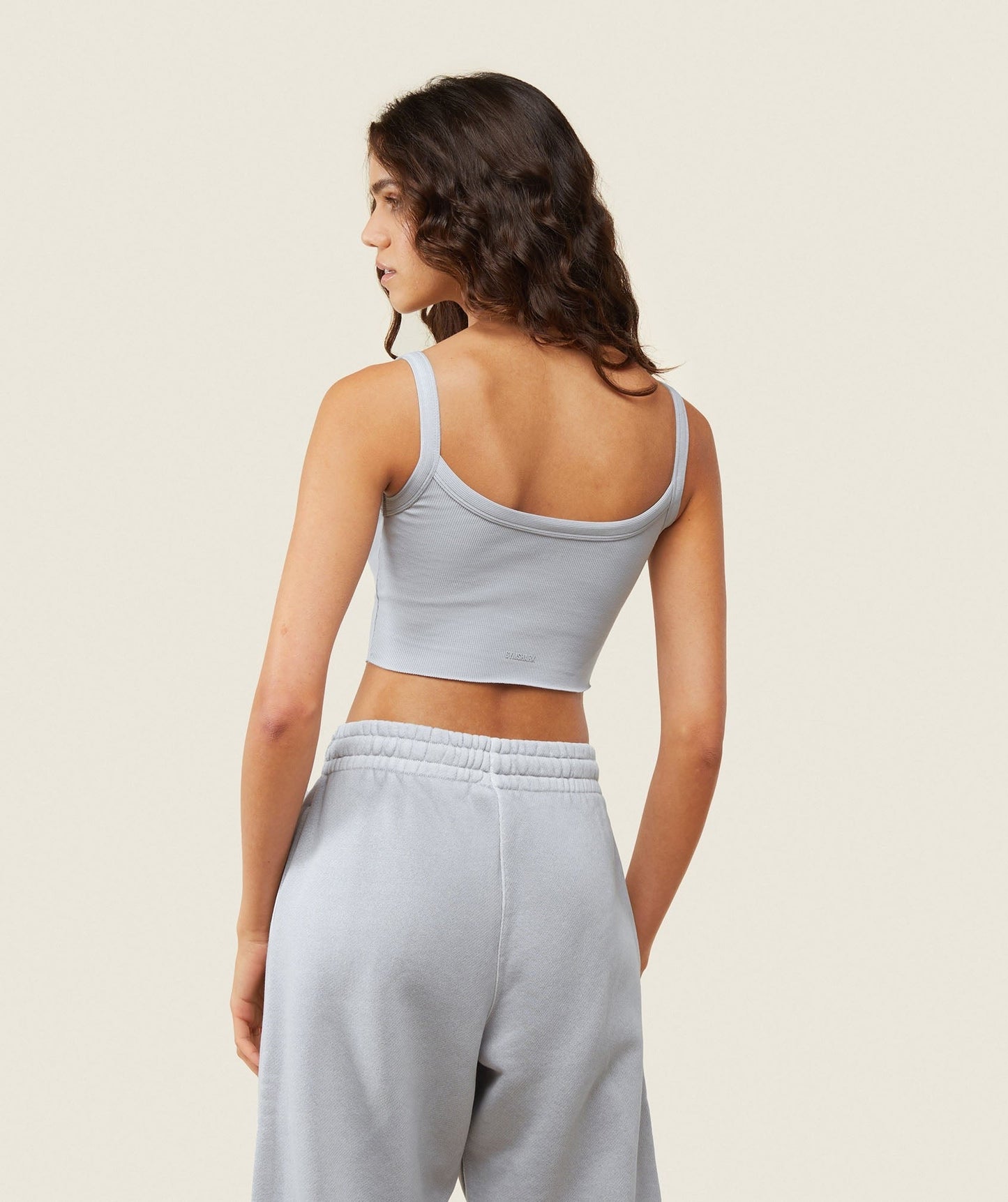 Gymshark everywear Ribbed Tank - Ice Grey