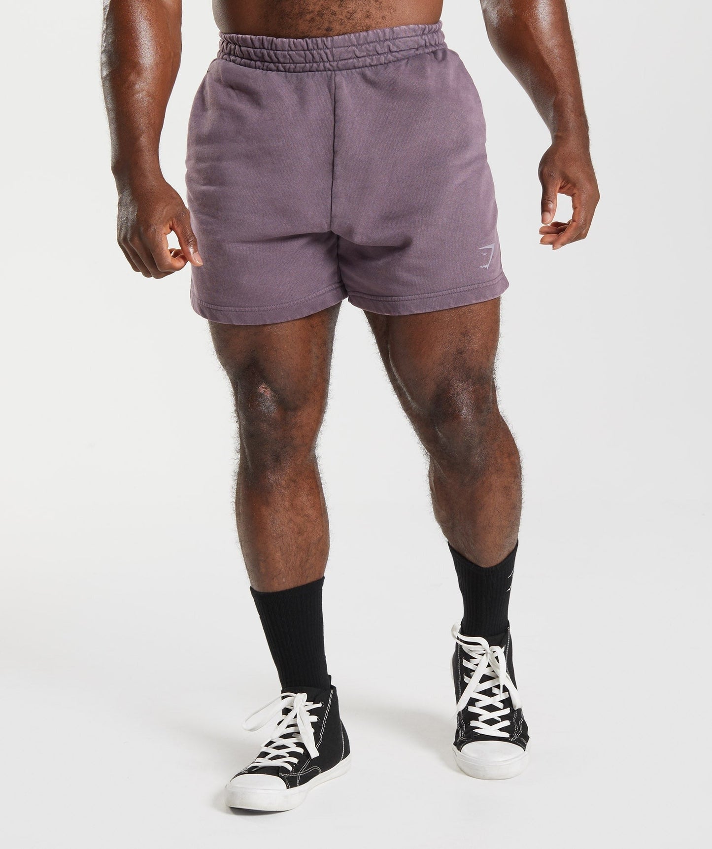 Gymshark Power Washed 5" Shorts - Musk Lilac