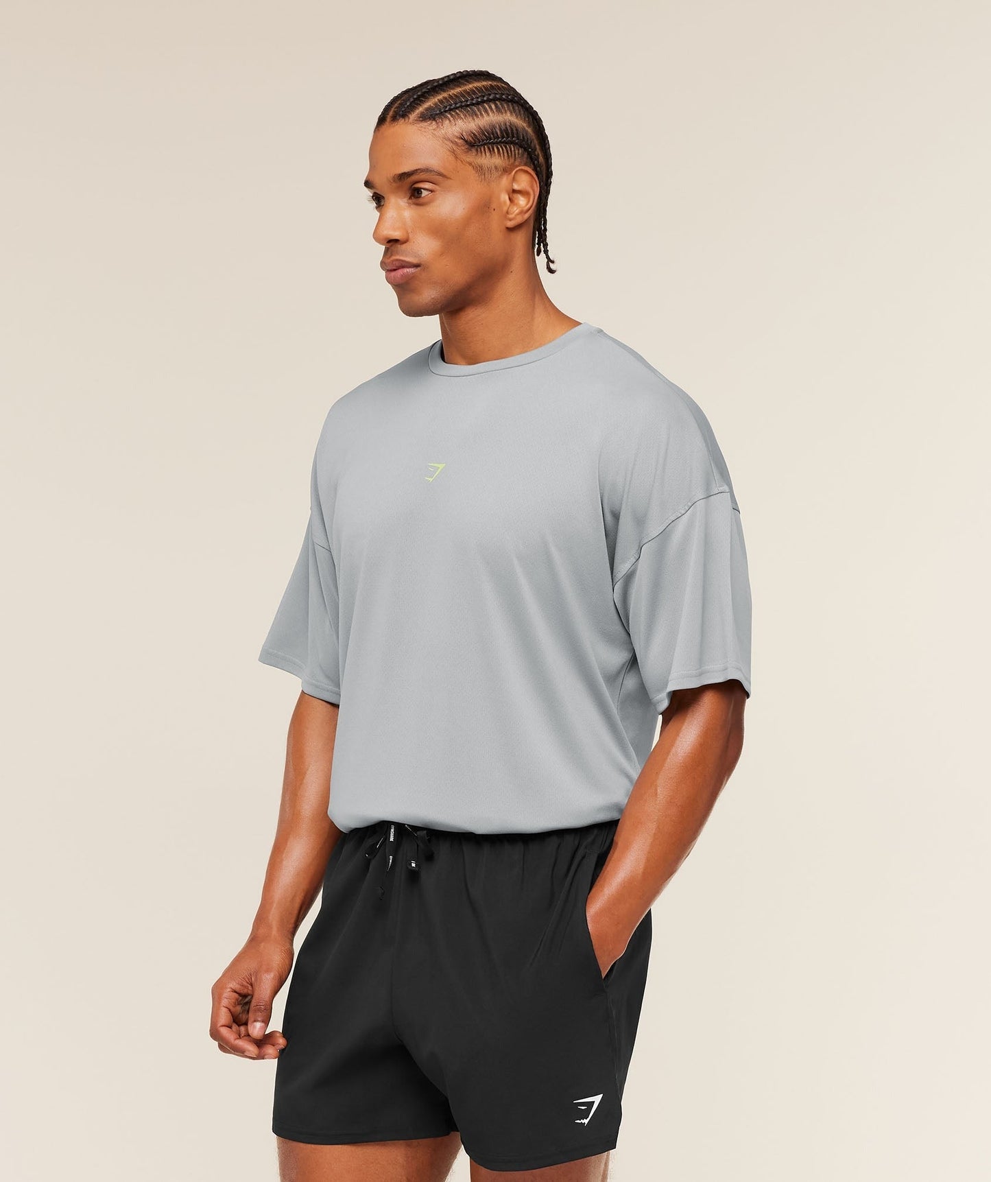 Gymshark GSCC Graphic T-Shirt - Denim Grey