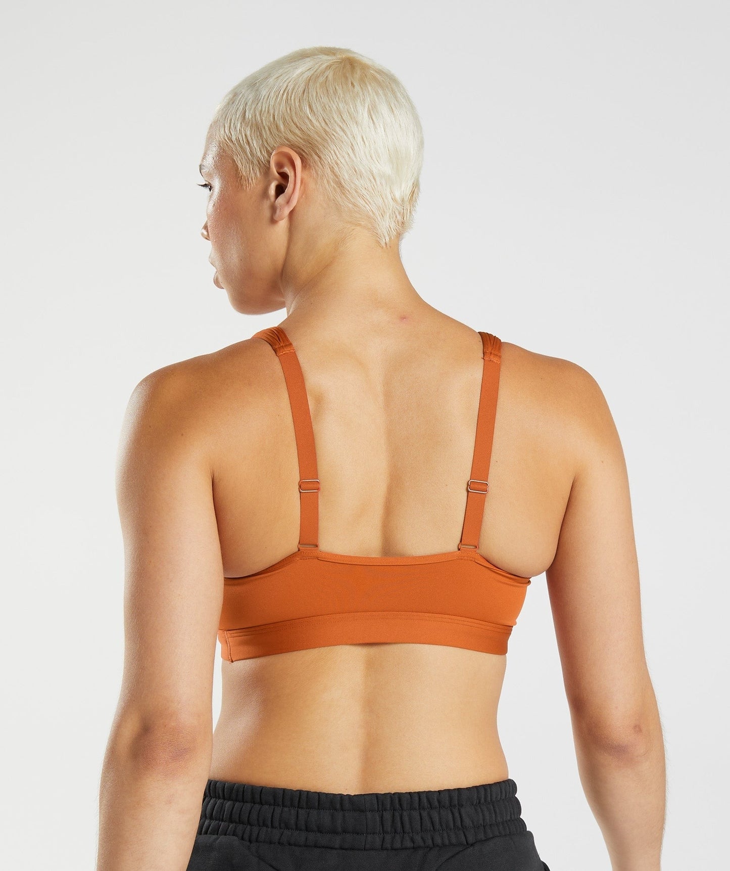 Gymshark Scoop Neck Sports Bra - Cayenne Red