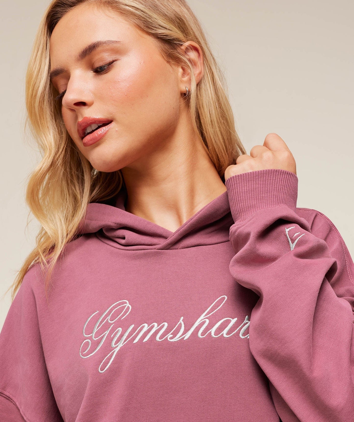 Gymshark All Seasons Graphic Hoodie - Reset Pink