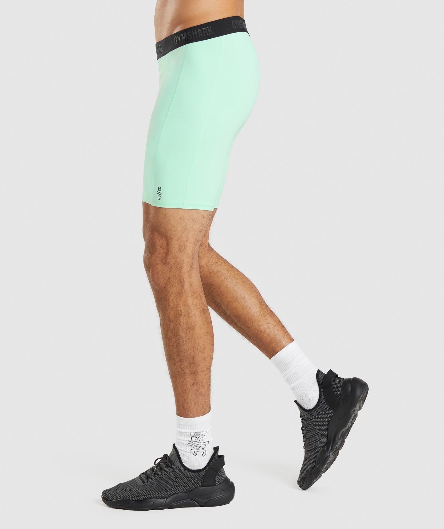 Gymshark //Steve Cook Baselayer Shorts - Turbo Blue