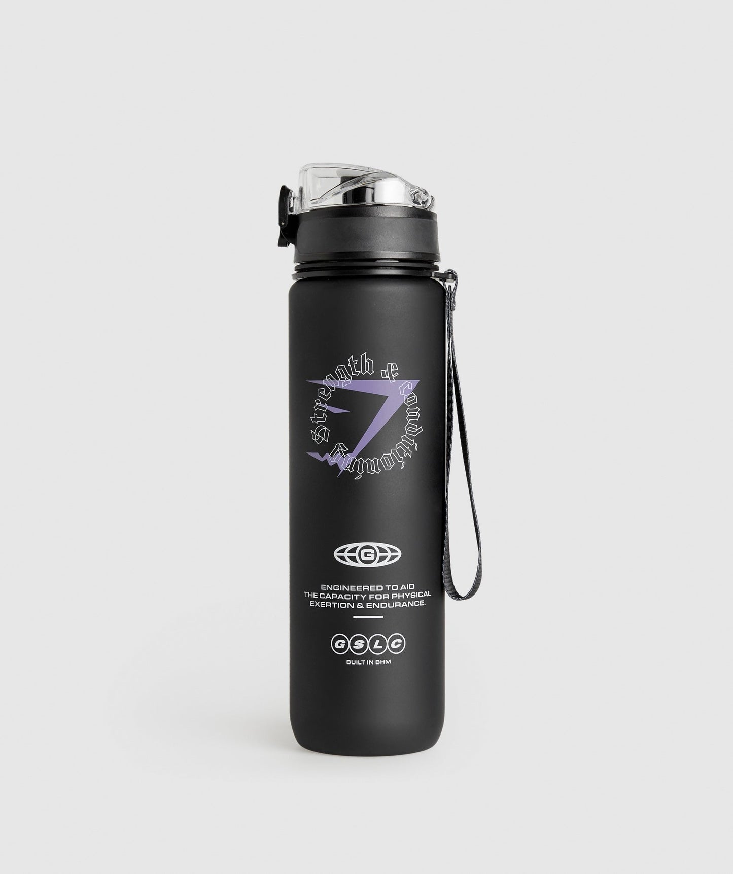 Gymshark GFX Sports Bottle - Black