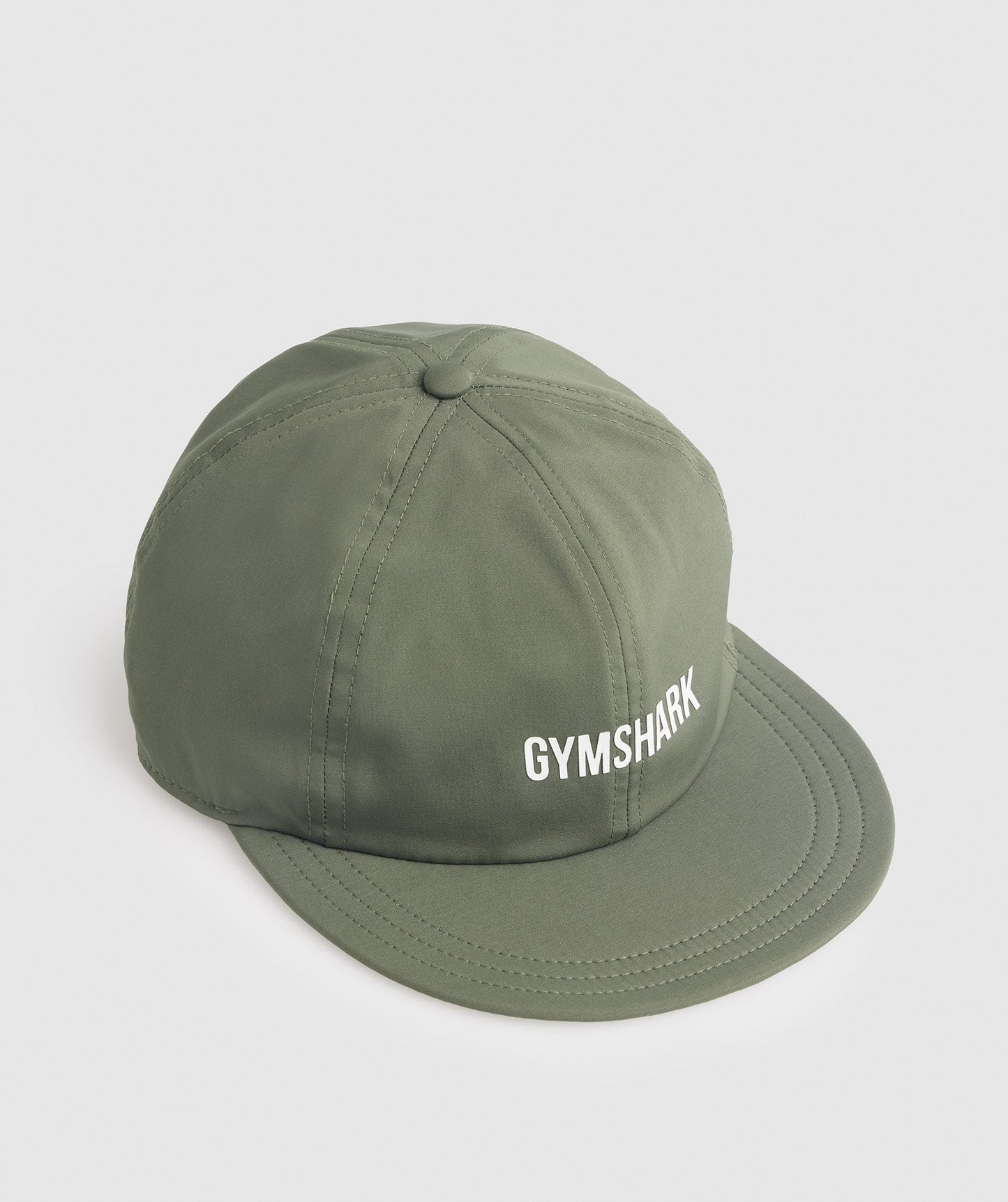 Gymshark Flat Peak Cap - Core Olive