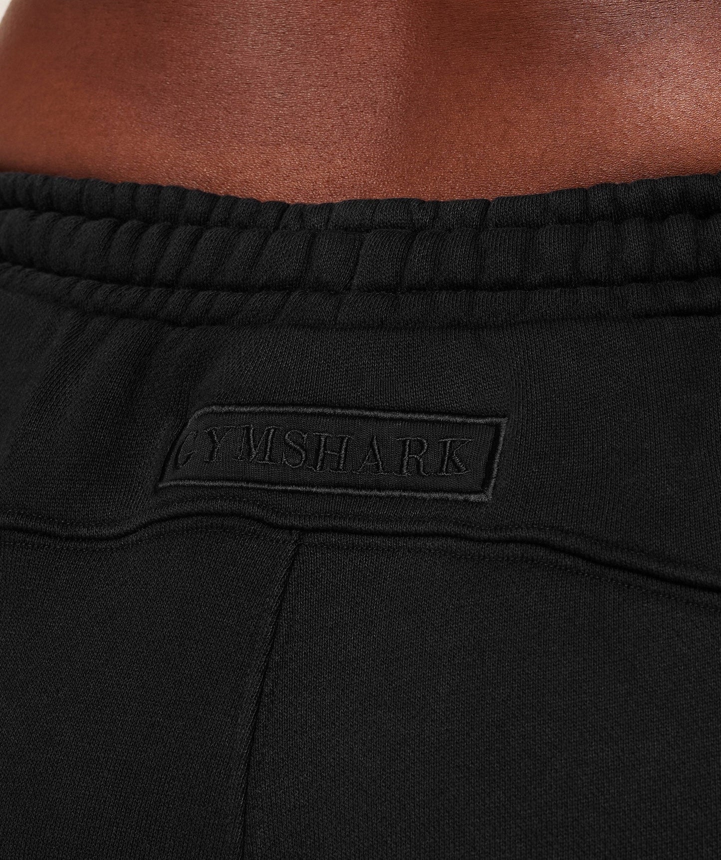 Gymshark Pump Cover Structured Fleece Pant - Black/Wash