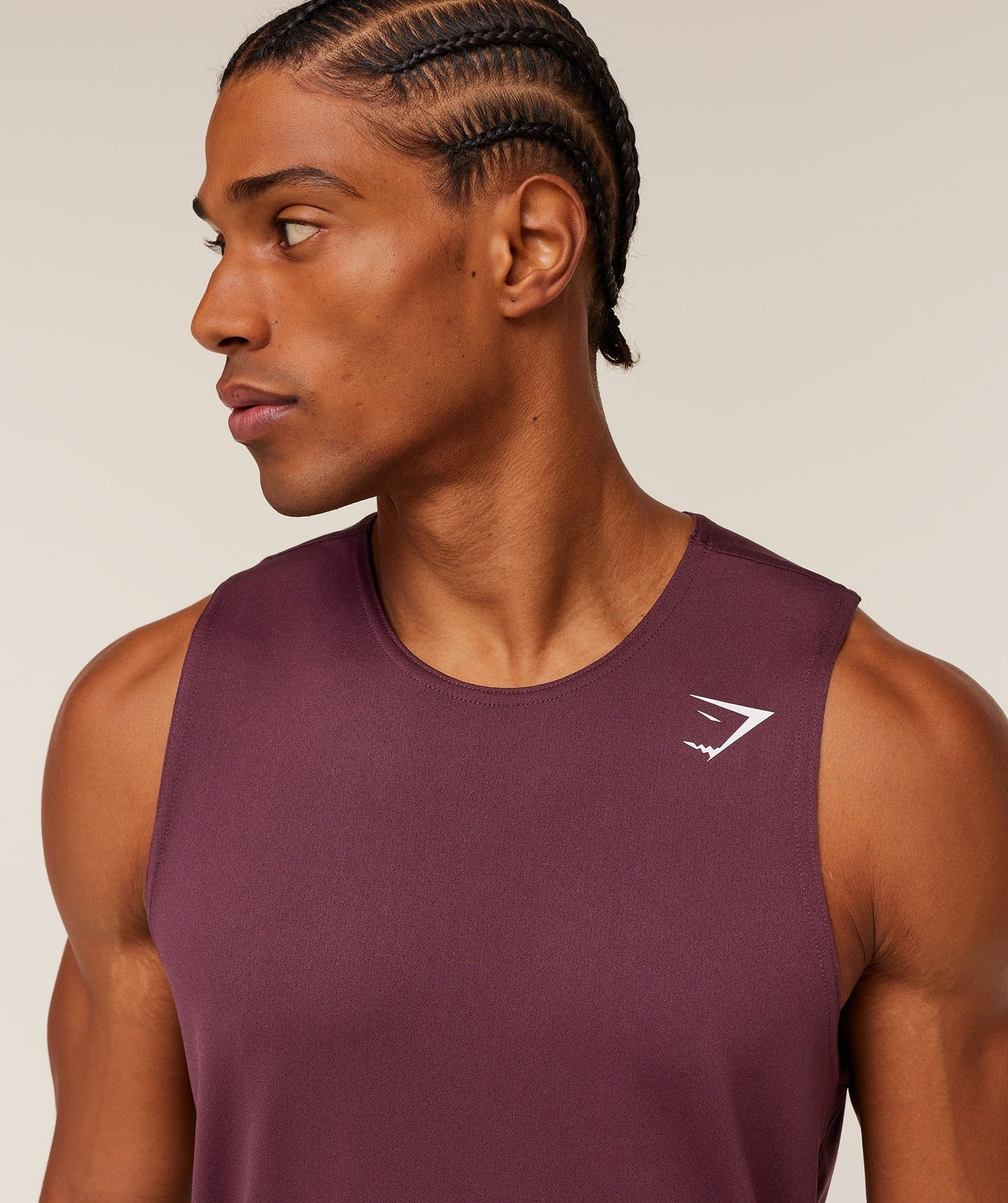 Gymshark Arrival Tank - GS Impact Burgundy