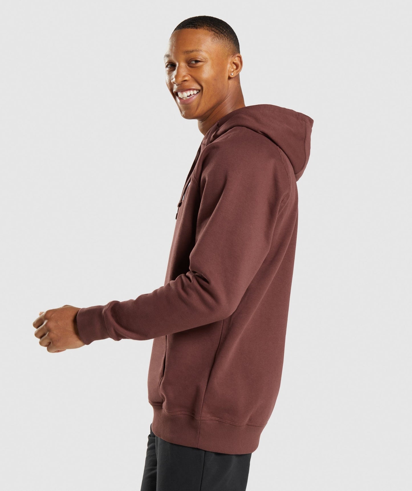 Gymshark Apollo Hoodie - Cherry Brown